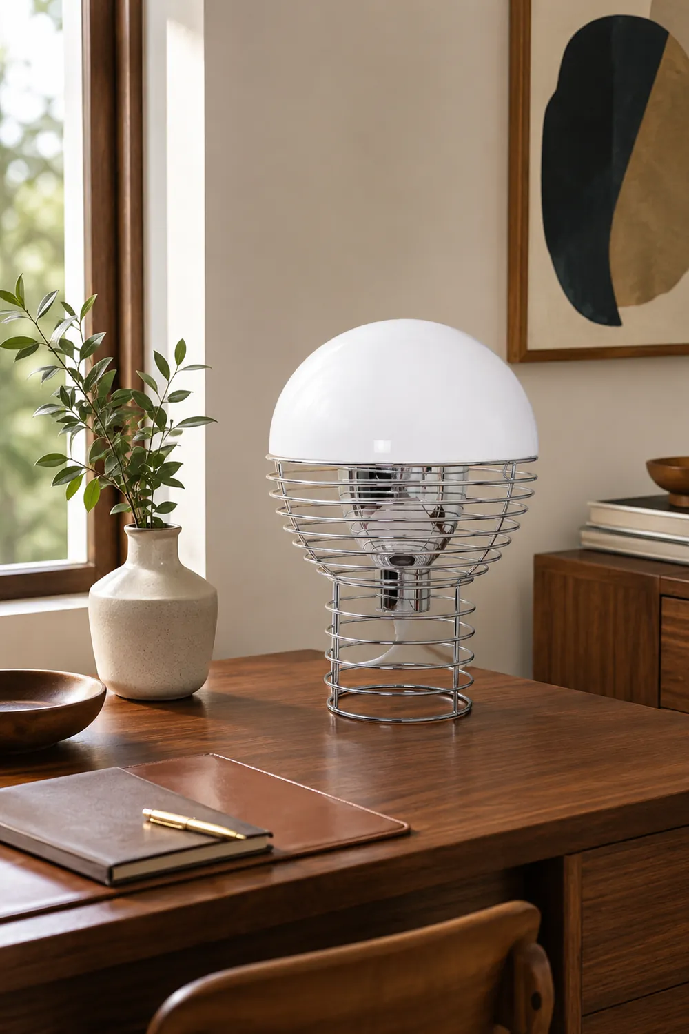 Wire Table Lamp - Lumpaz