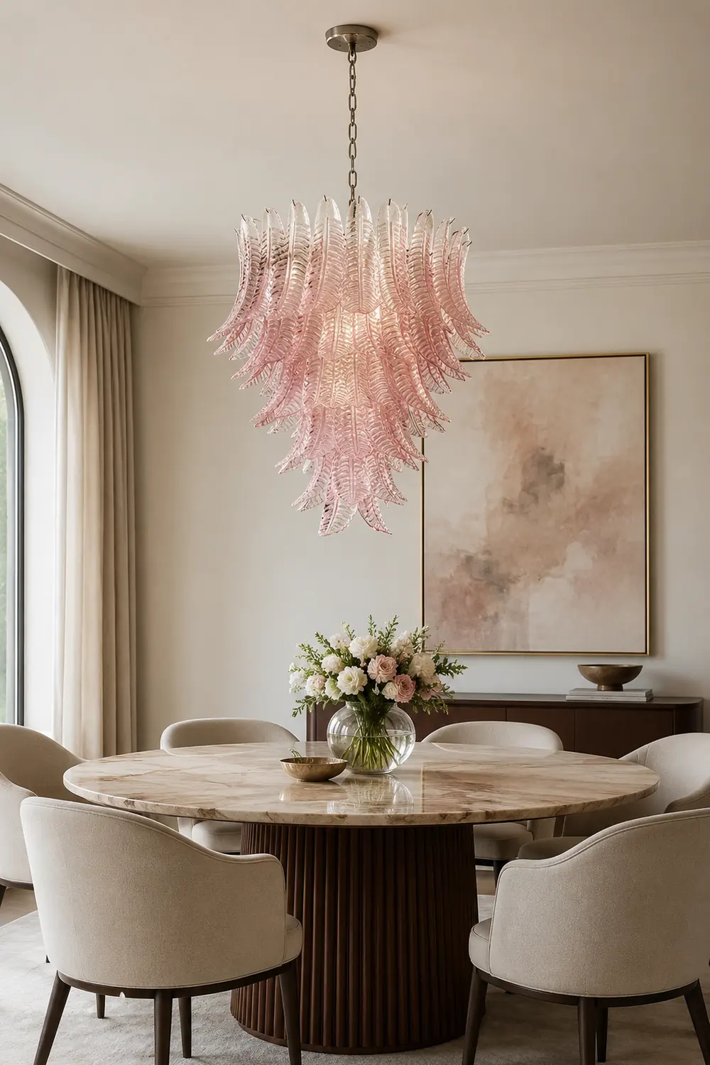 Rosalind Murano Chandelier - Lumpaz