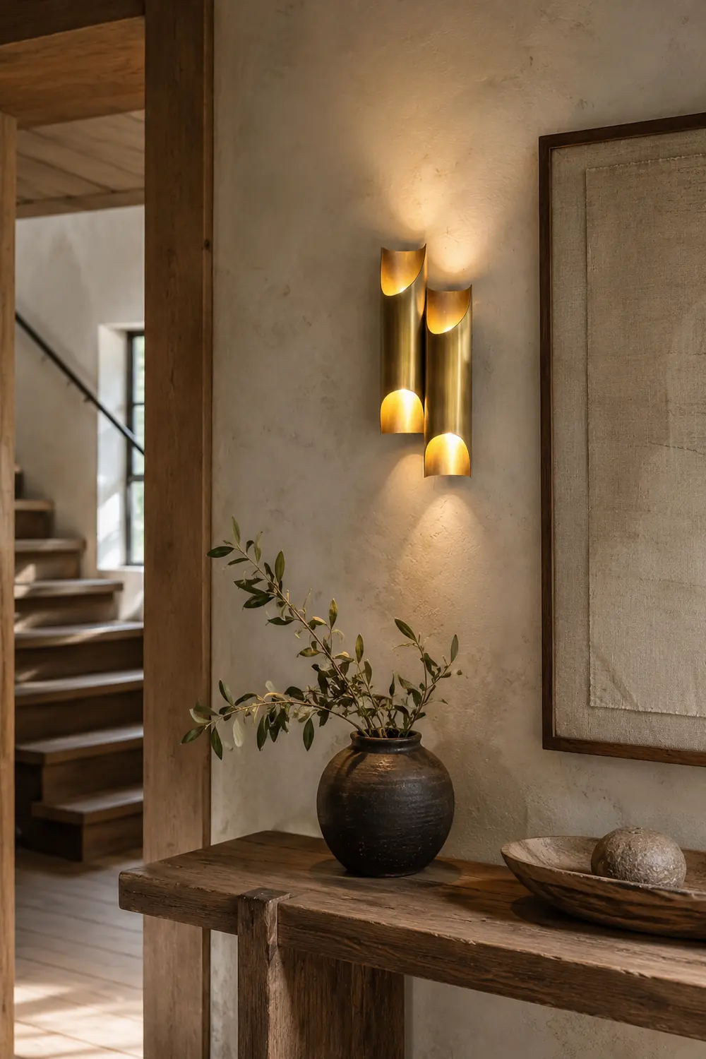Callahan Brass Wall Lamp - Lumpaz