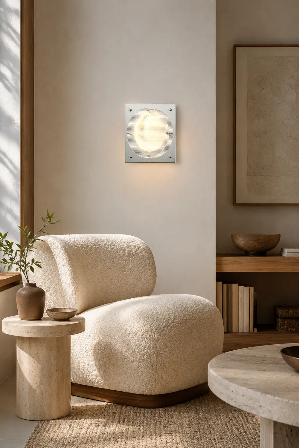 Prism Shield Wall Sconce - Lumpaz