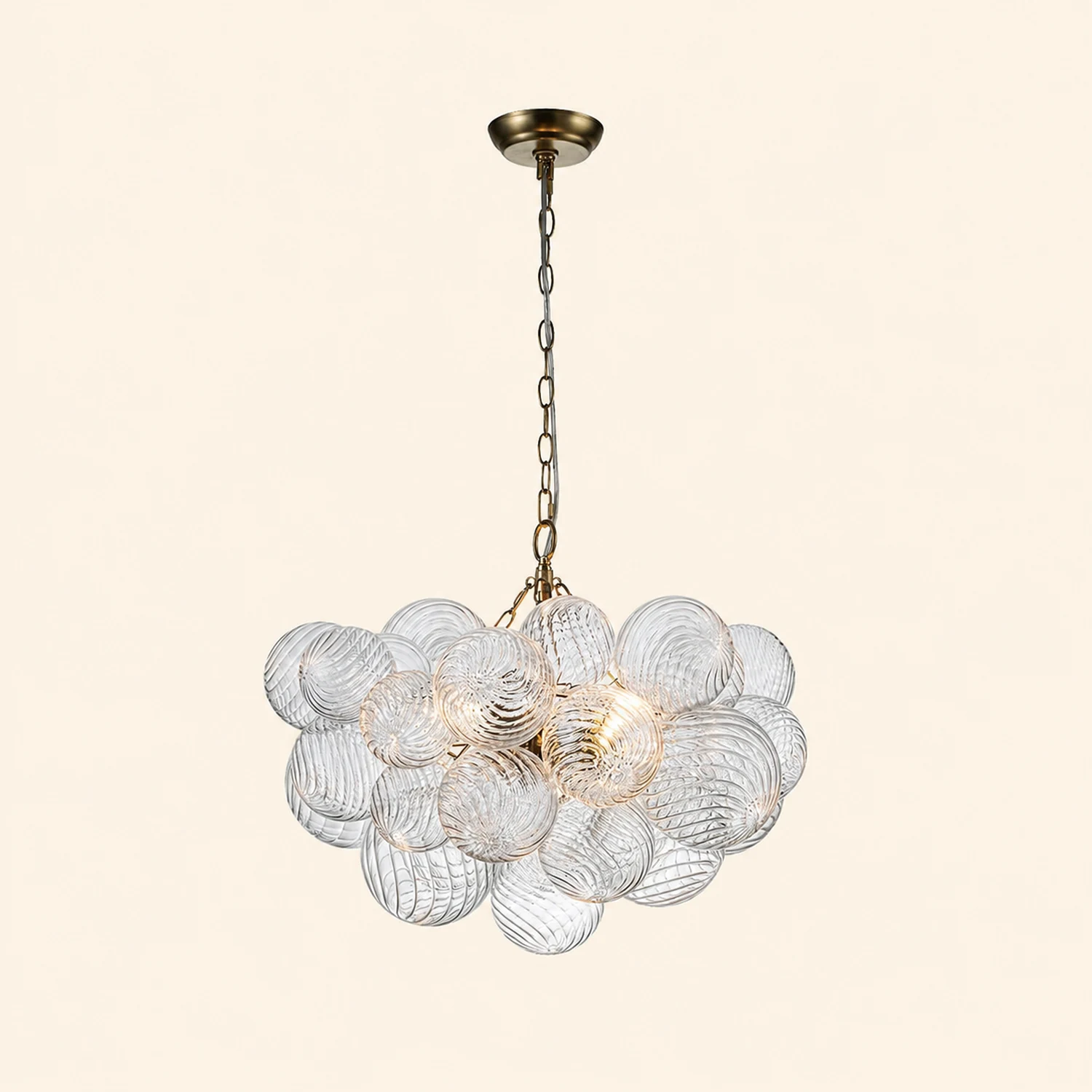 Glass Ball Bubbles Chandelier - Lumpaz