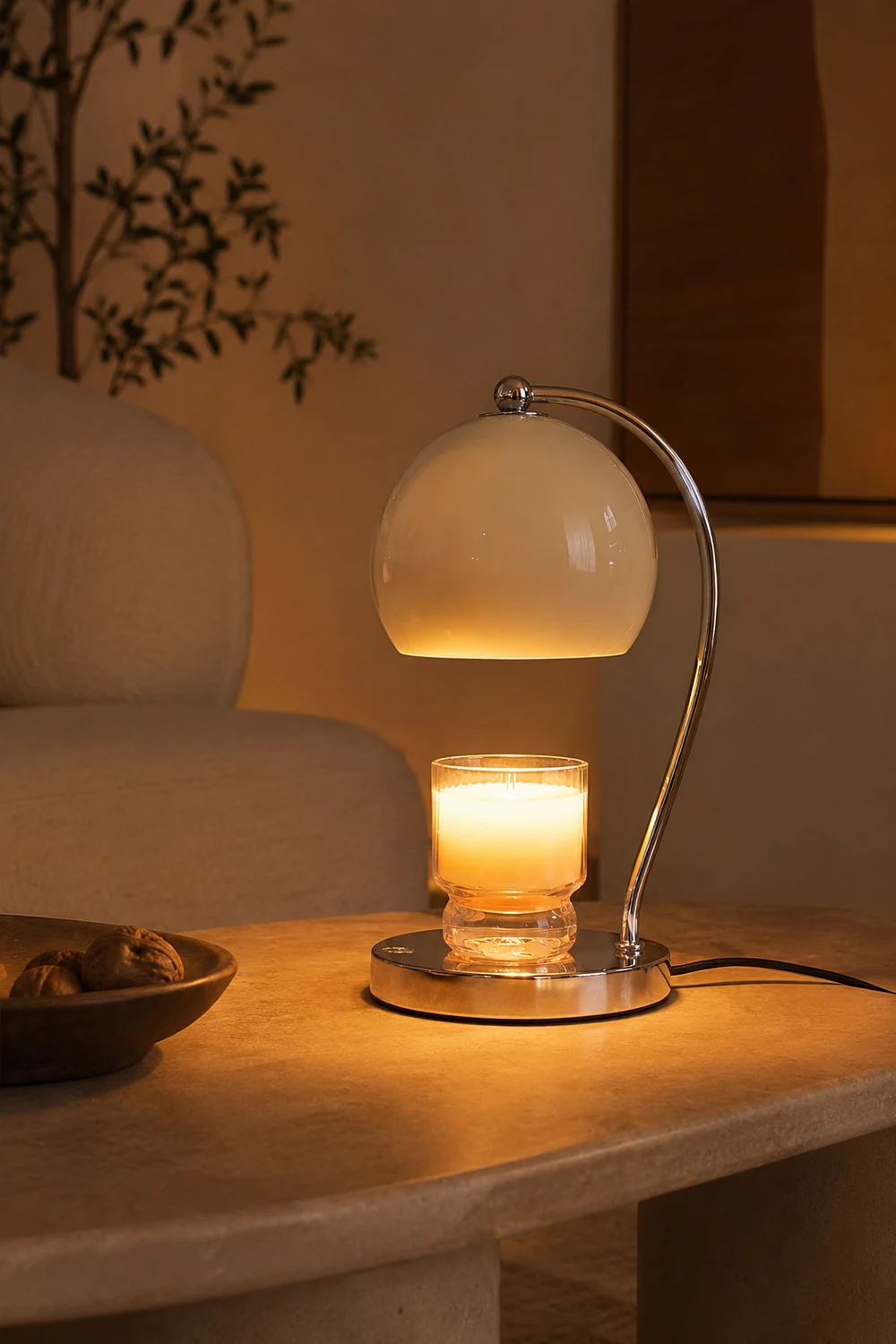 Grfit Candle Table Lamp - Lumpaz