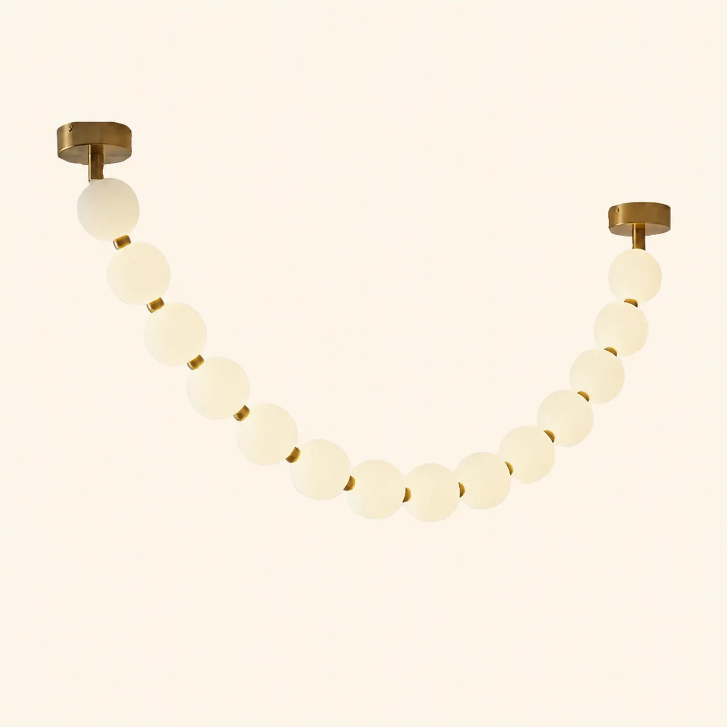 Pearl Necklace Balls Chandelier - Lumpaz