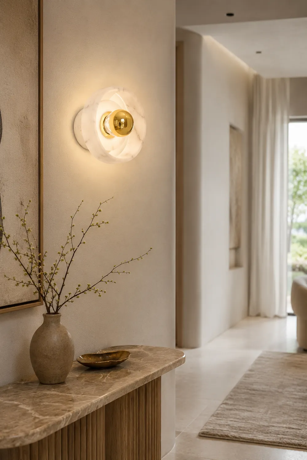 Marble Aura Wall Lamp - Lumpaz