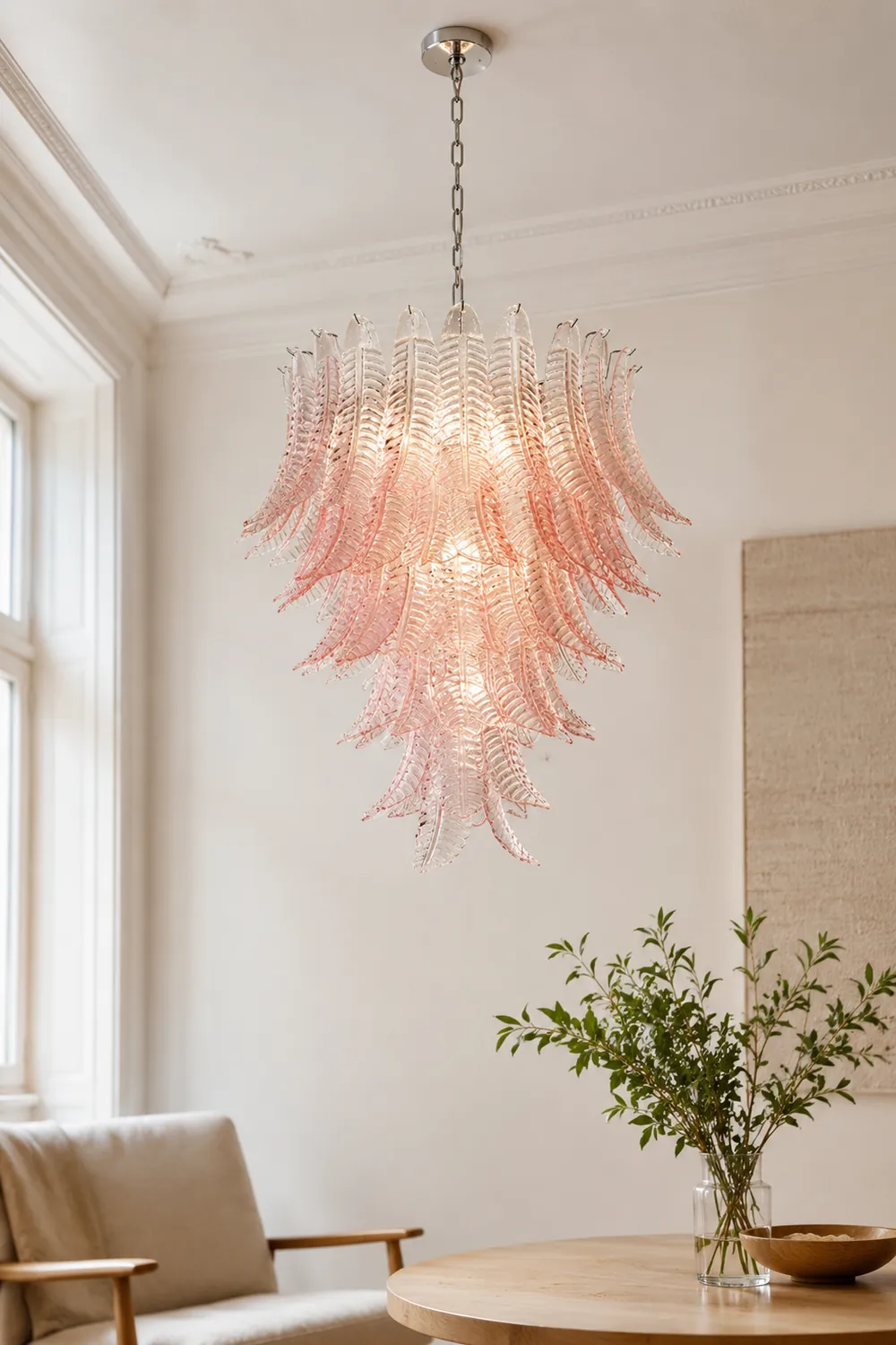Rosalind Murano Chandelier - Lumpaz