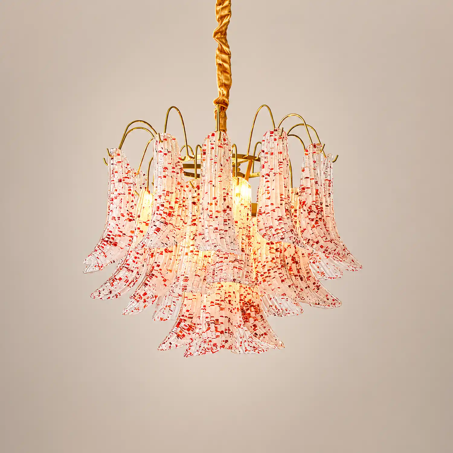 Venini Colorful Murano Glass Chandelier - Lumpaz