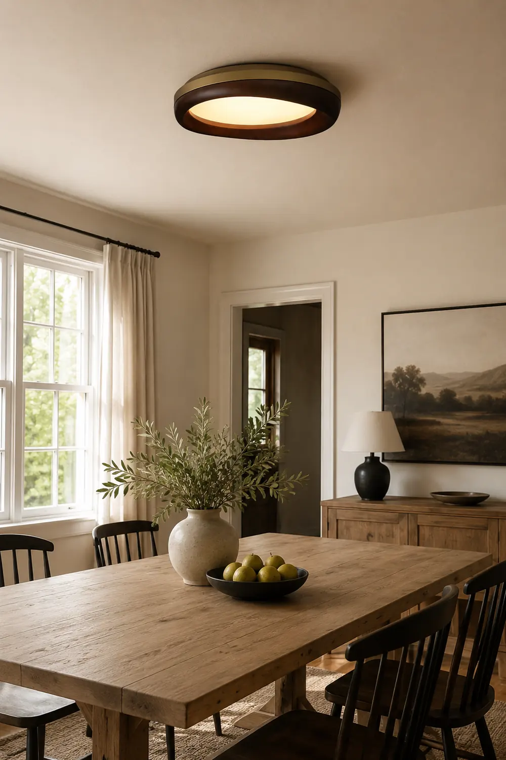 Zenova Wood Ceiling Light - Lumpaz