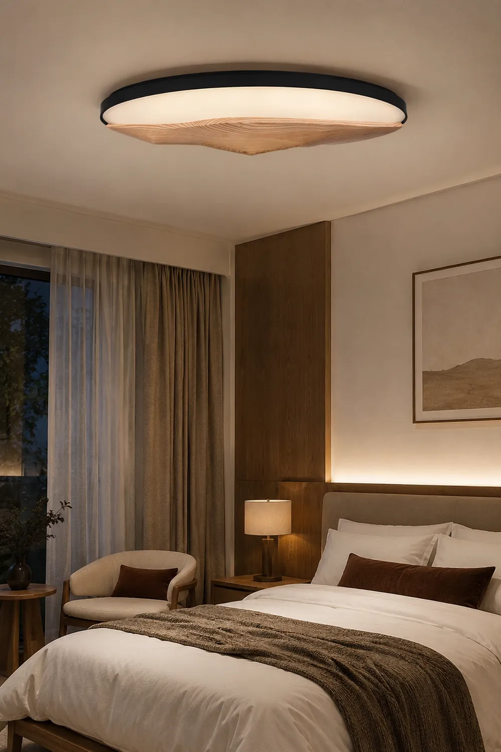 Half-Mountain Ceiling Lamp - Lumpaz