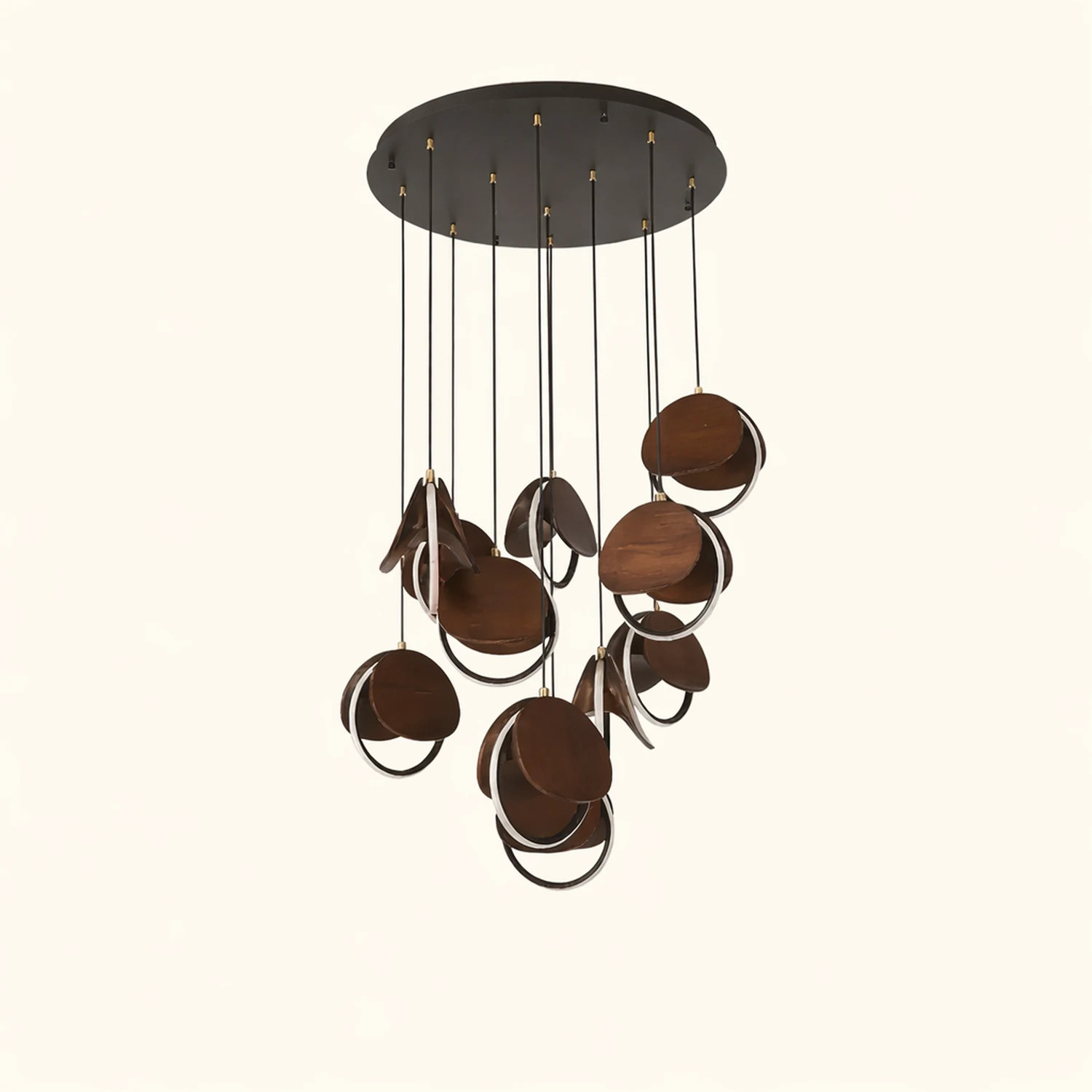 Elliot Rings Chandelier - Lumpaz