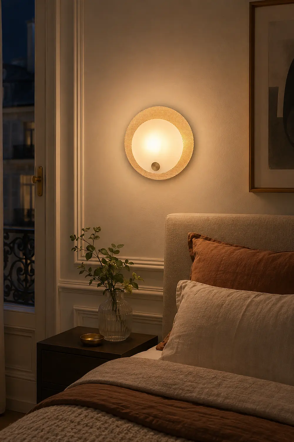 Evelyn Alabaster Wall Sconce - Lumpaz
