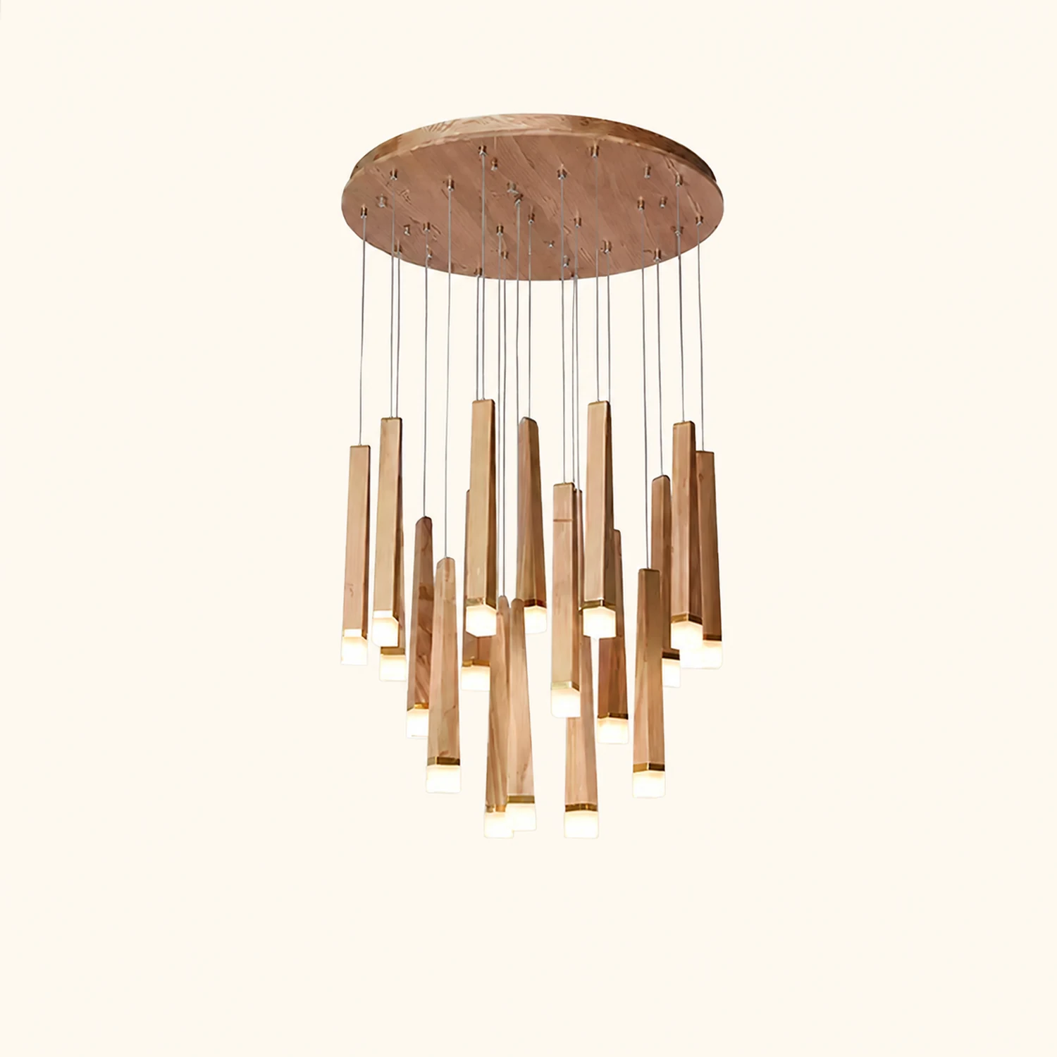 Firewood Stick Chandelier - Lumpaz