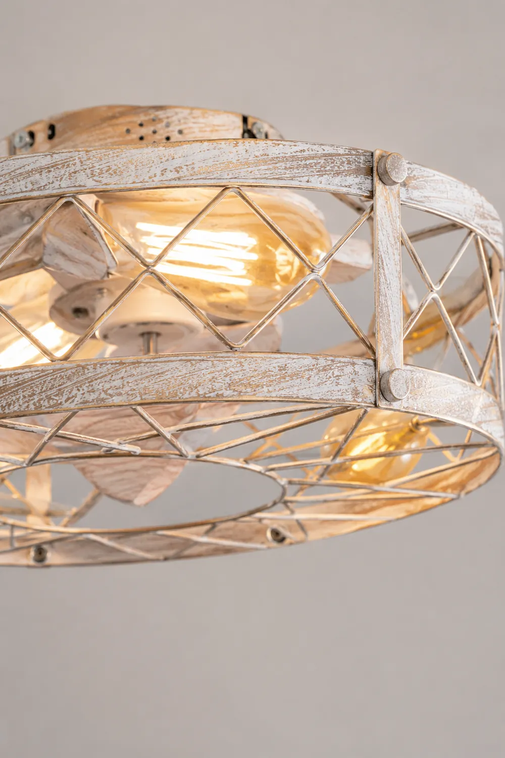 Davian With Remote Ceiling Fan Lamp - Lumpaz