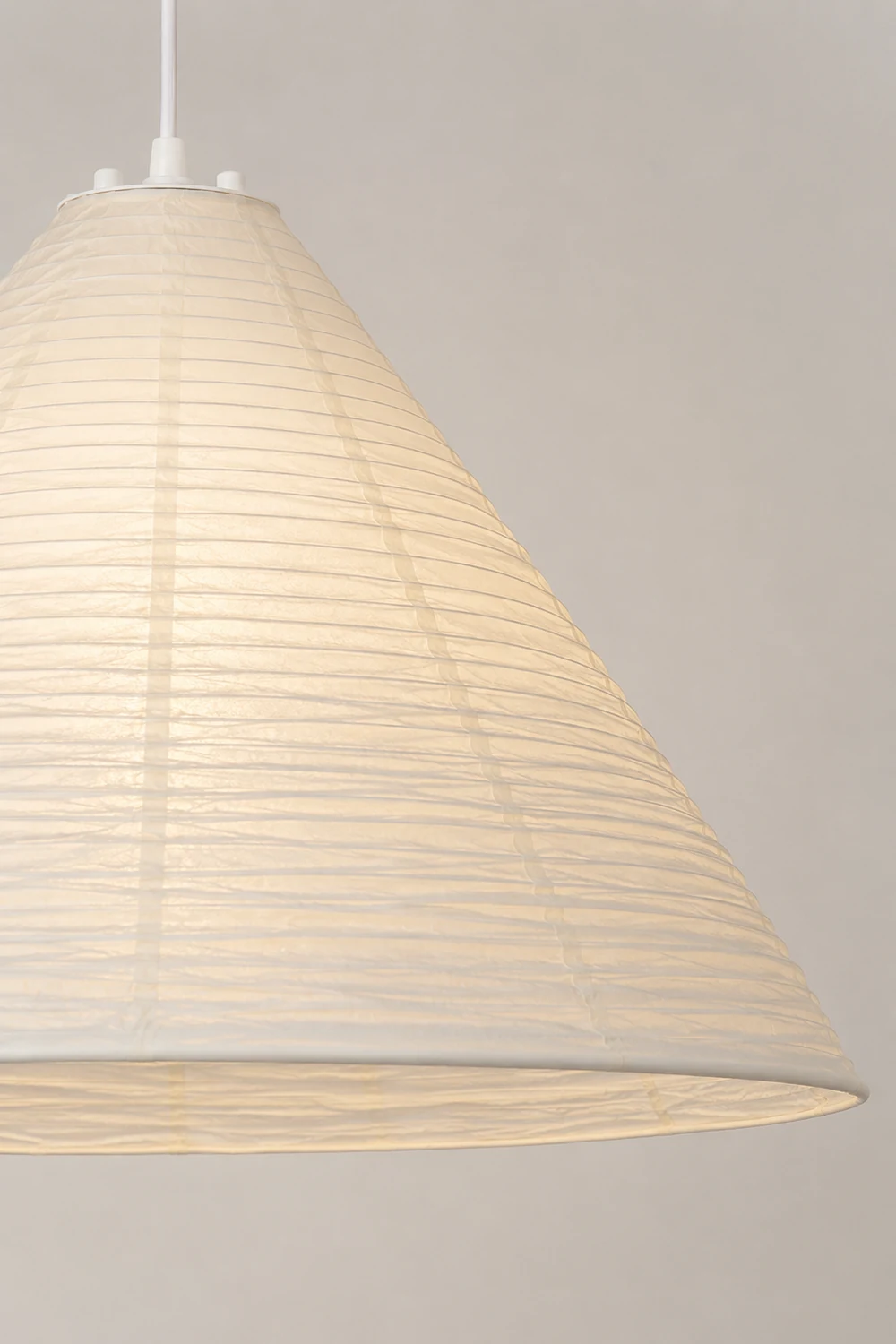 Cone Washi Pendant Light - Lumpaz