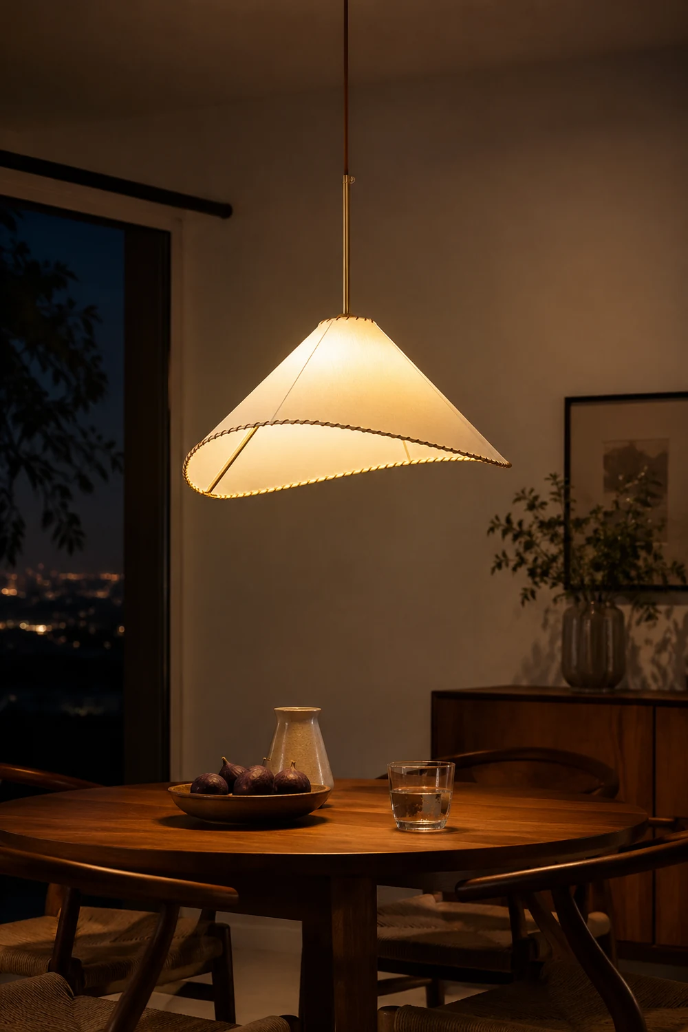 Twisted Shade Pendant Lamp - Lumpaz