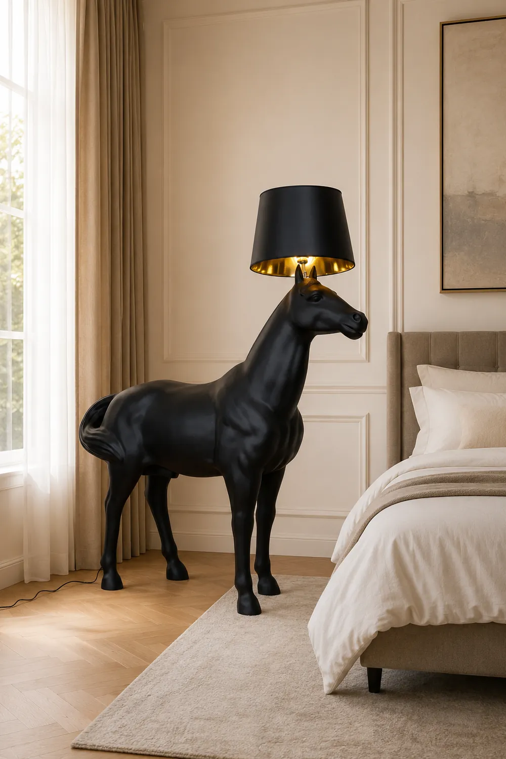 Equine Majesty Floor Lamp - Lumpaz