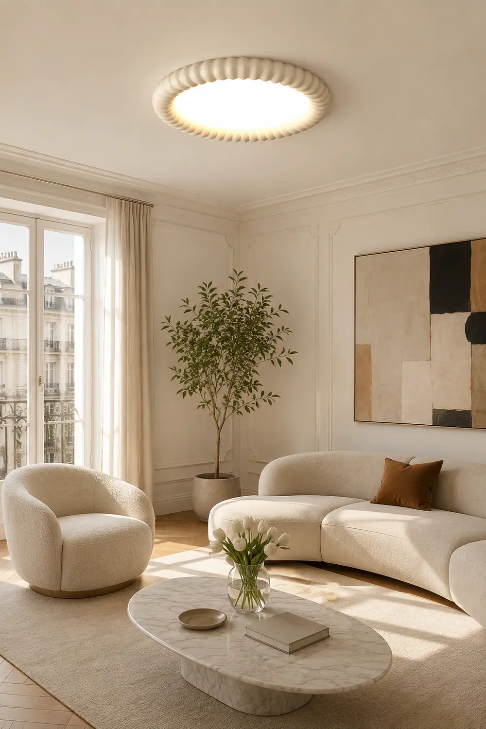 Ripple Halo Ceiling Light - Lumpaz