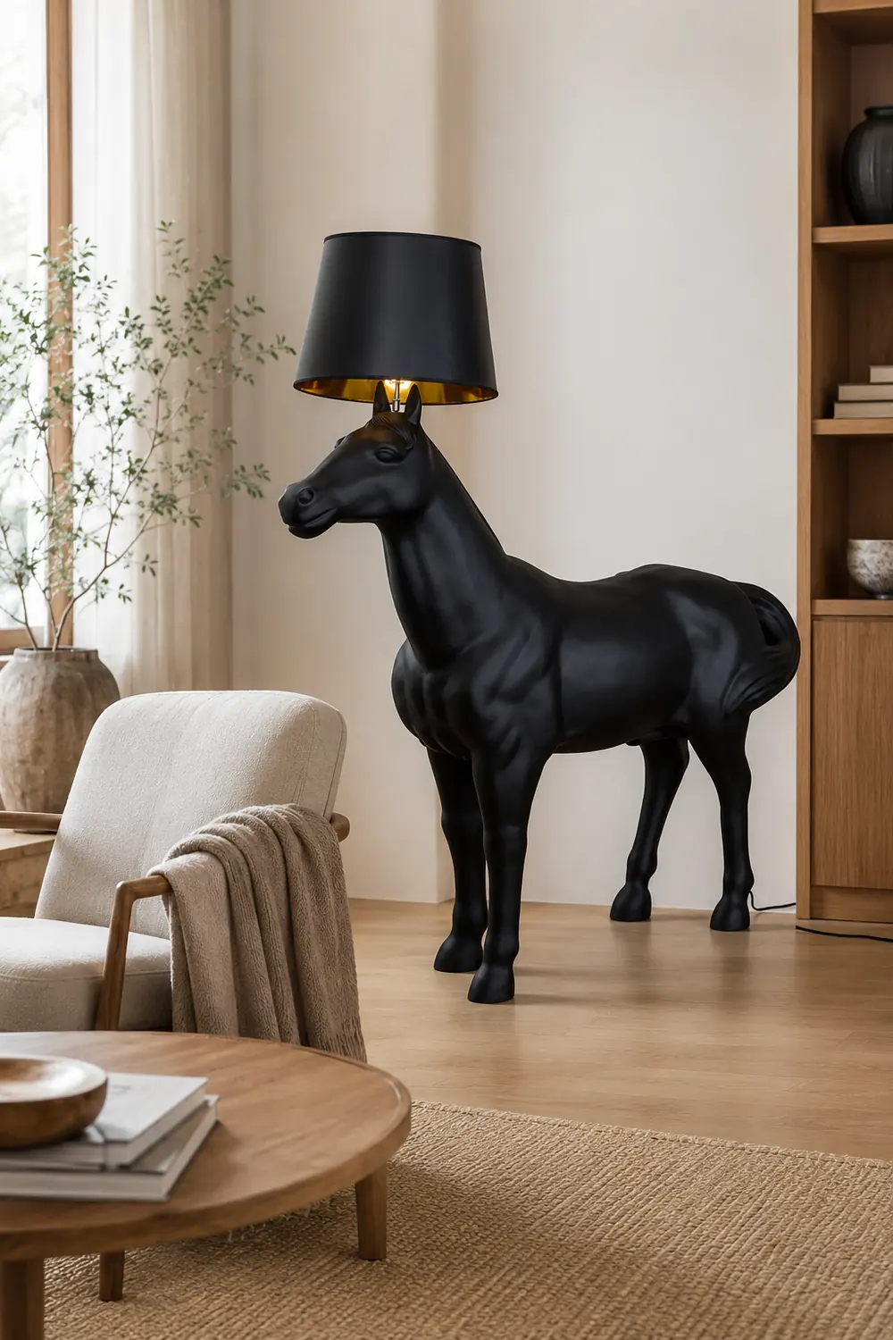Equine Majesty Floor Lamp - Lumpaz