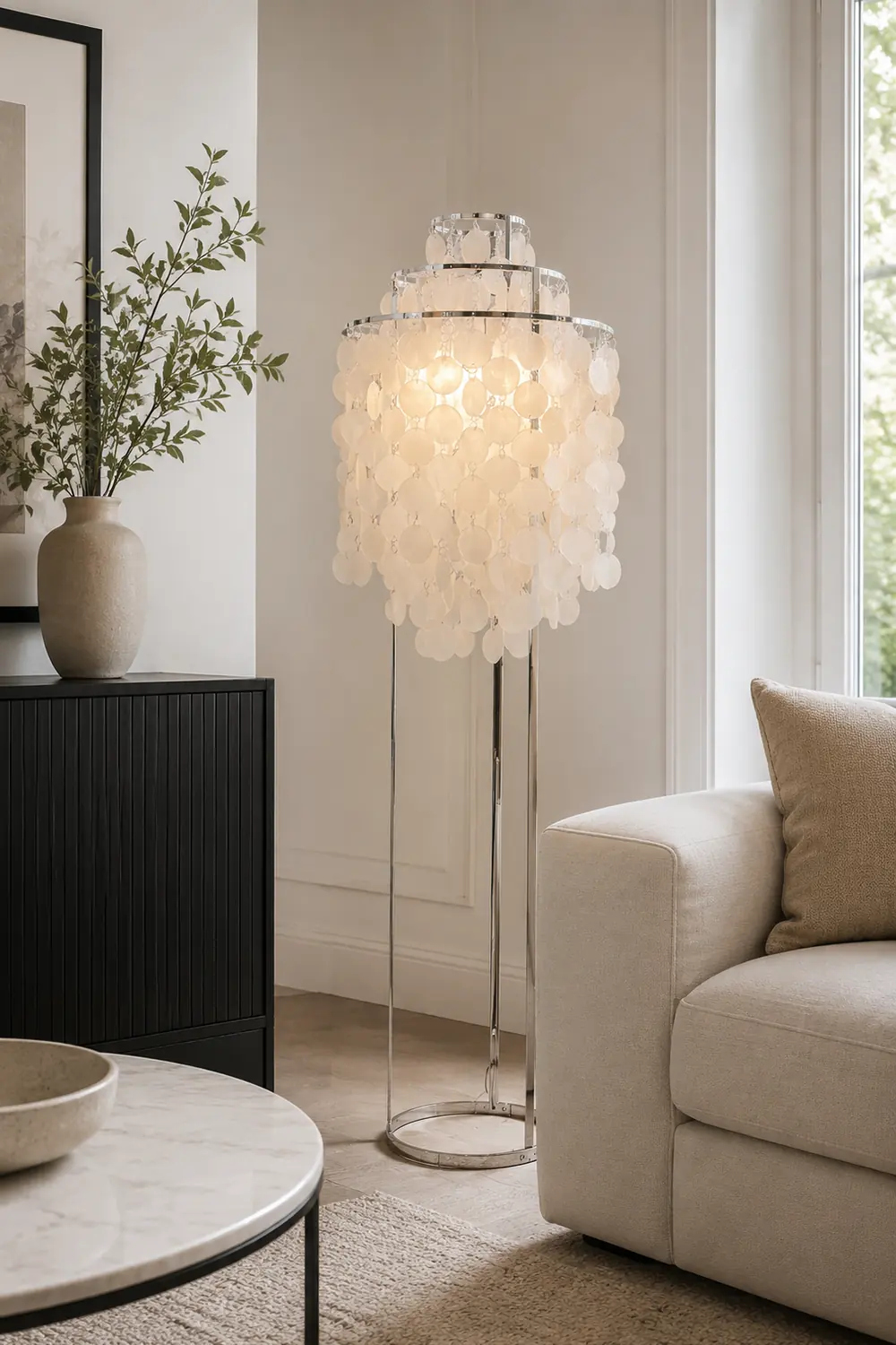Shell Floor Lamp - Lumpaz