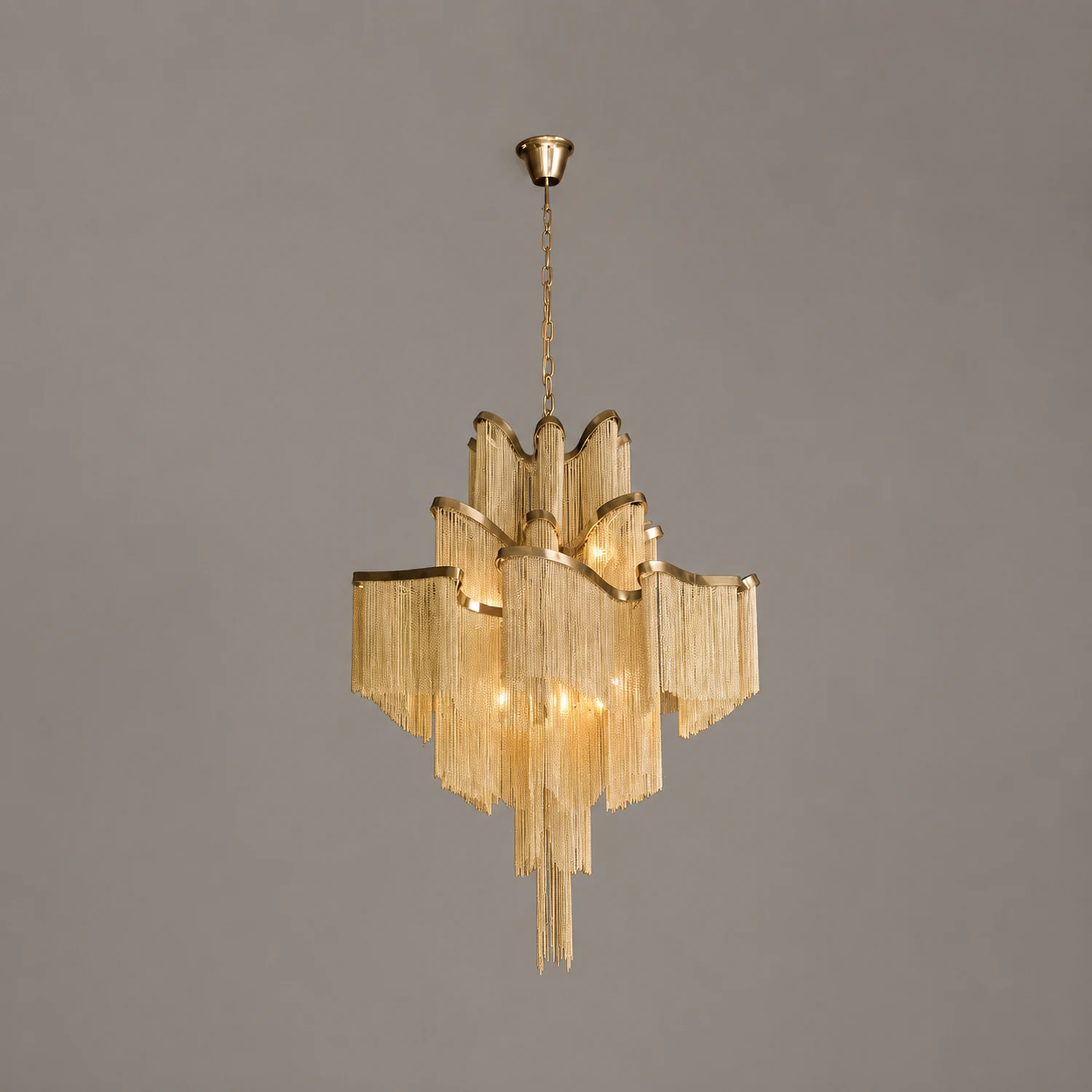 Fringe Chandelier - Lumpaz