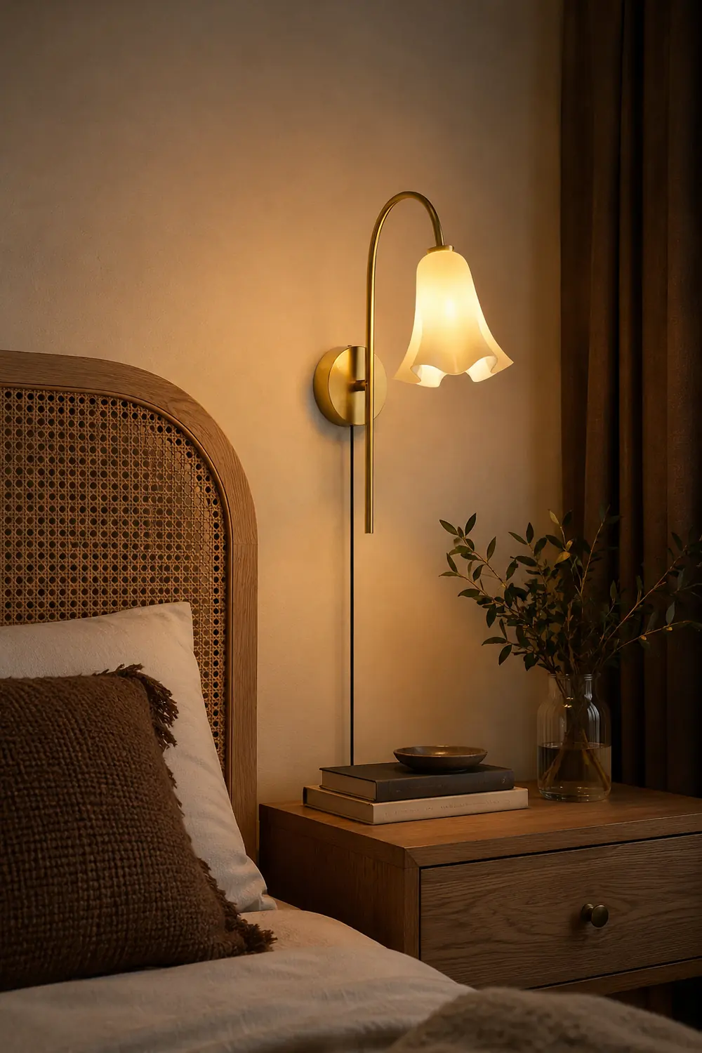 Flora Plug In Wall Lamp - Lumpaz