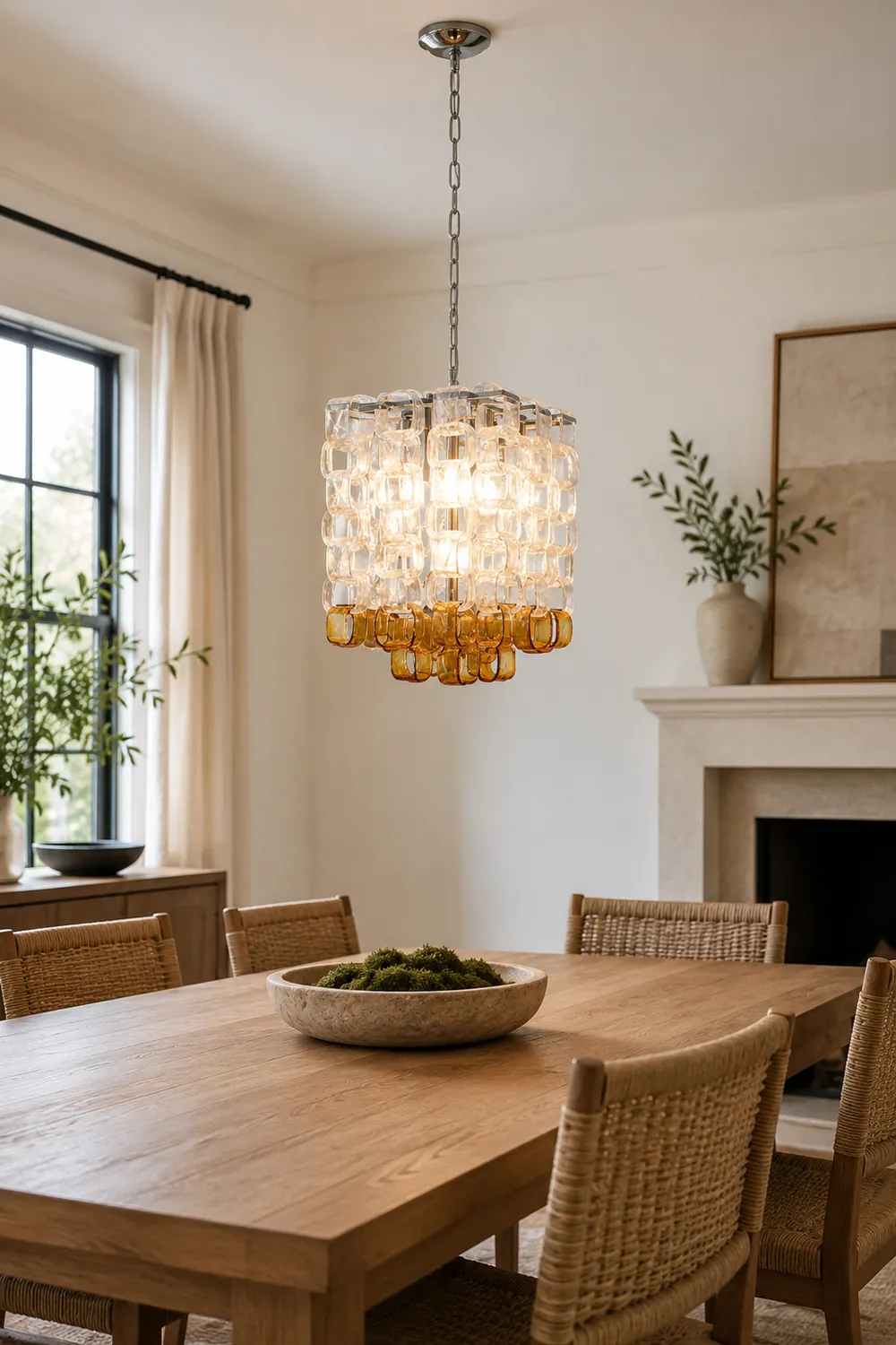 Murano Poliarte Interlocking Chandelier - Lumpaz