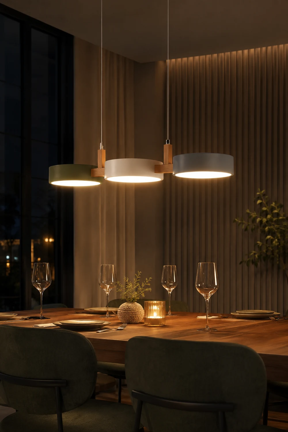 Enzo Trio Pendant Lamp - Lumpaz