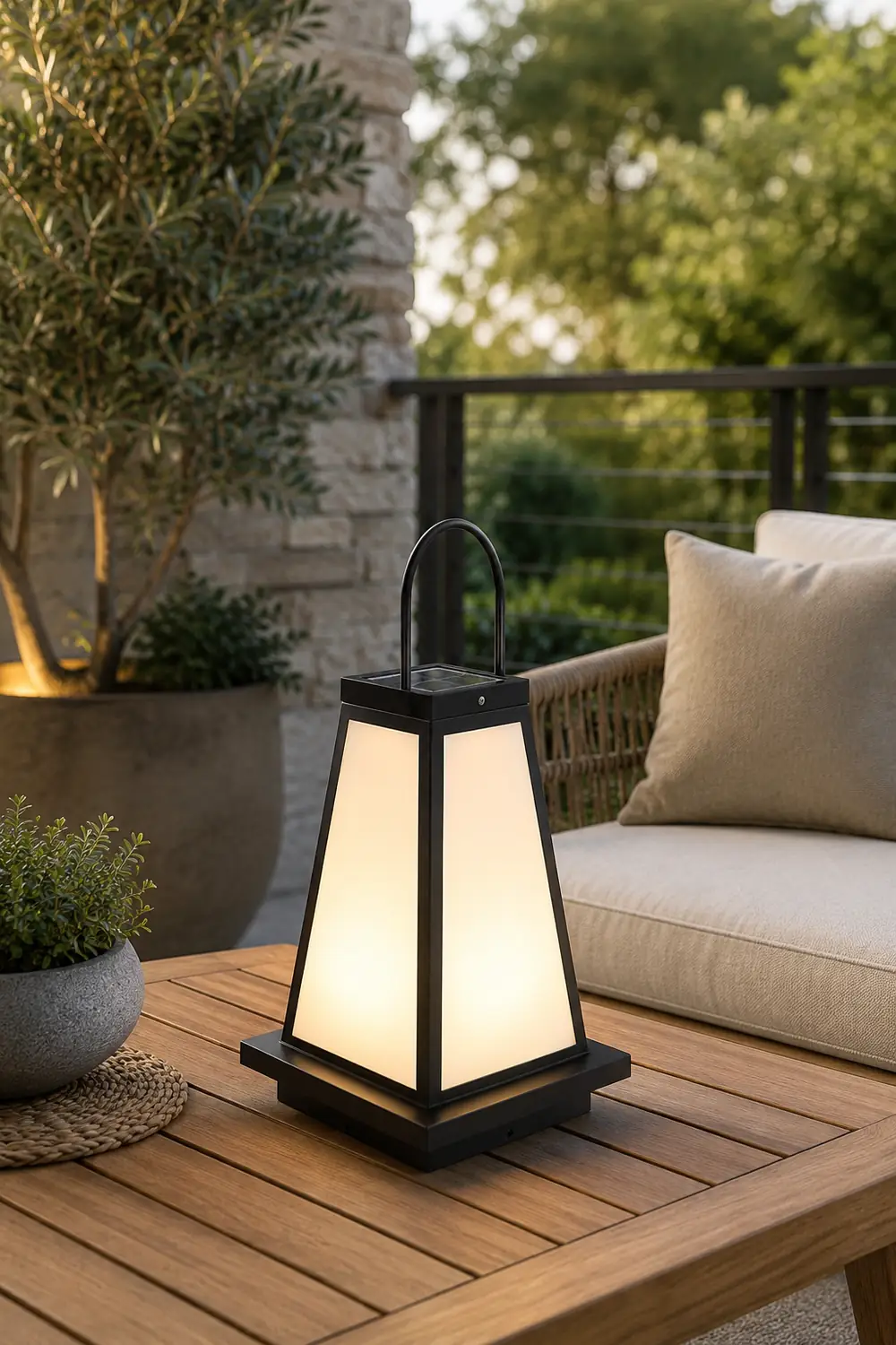 Roam Lantern Solar Outdoor Lamp - Lumpaz