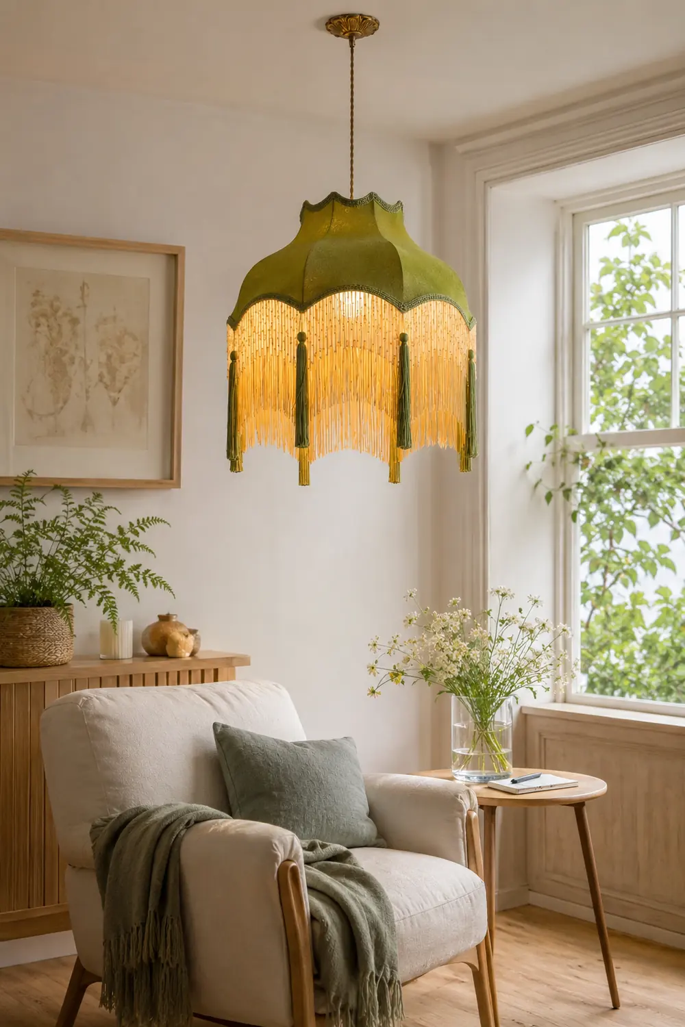 Kennedy Fabric Pendant Lamp - Lumpaz