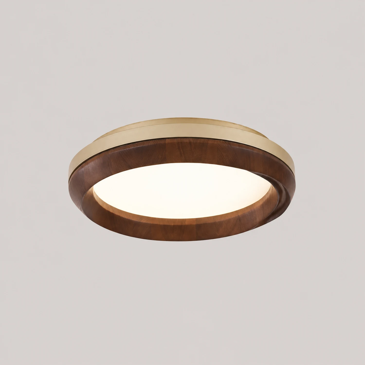 Ripple Wood Ceiling Light - Lumpaz