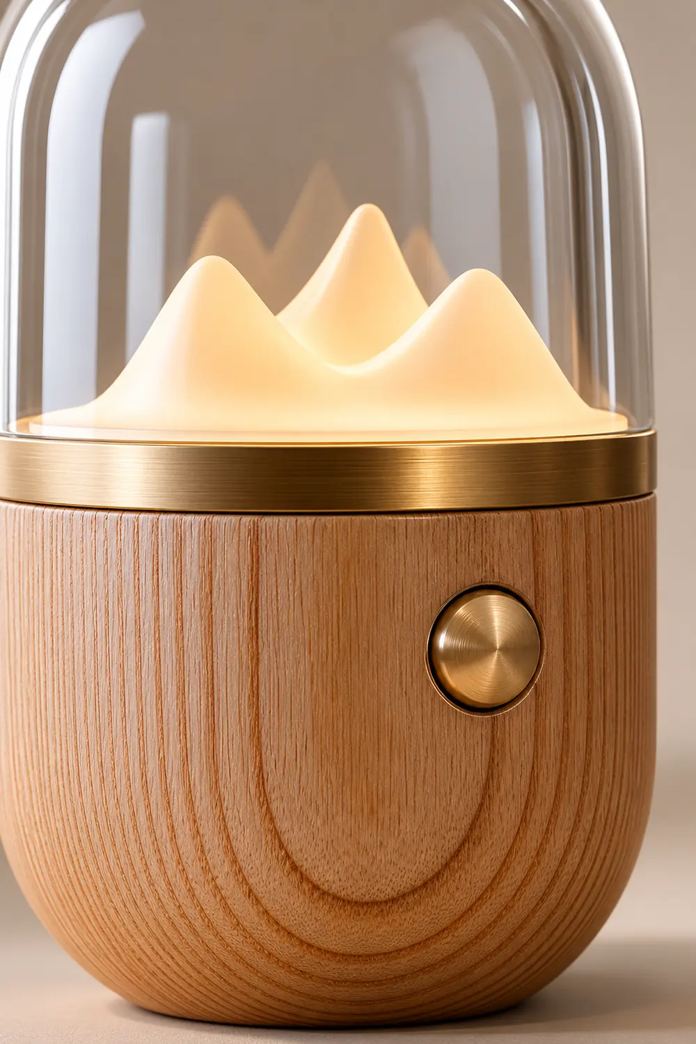 Mountain Peak Night Table Lamp - Lumpaz