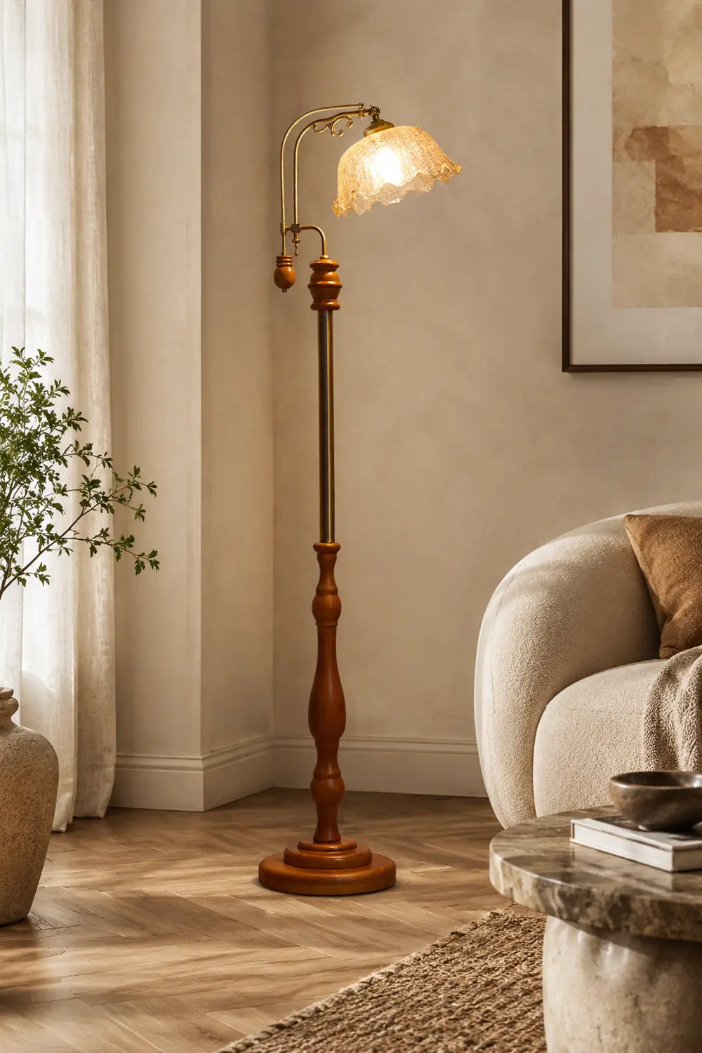 Arch Curves Floor Lamp - Lumpaz