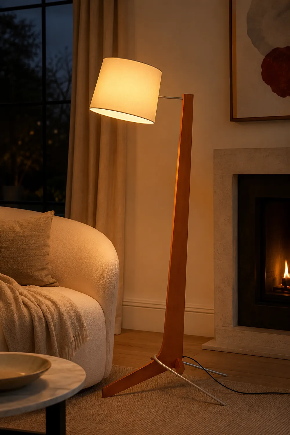 Tusk Arc Floor Lamp - Lumpaz