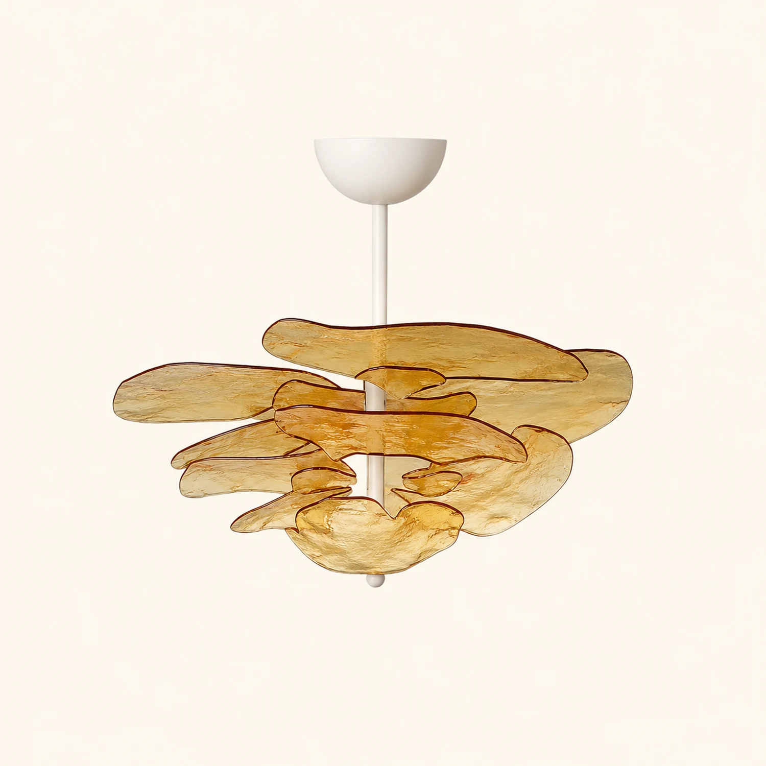 Golden Petals Murano Chandelier - Lumpaz
