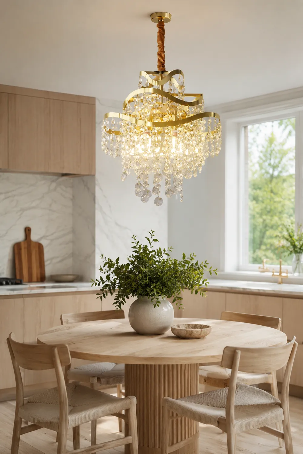 Luna Crystal Chandelier - Lumpaz