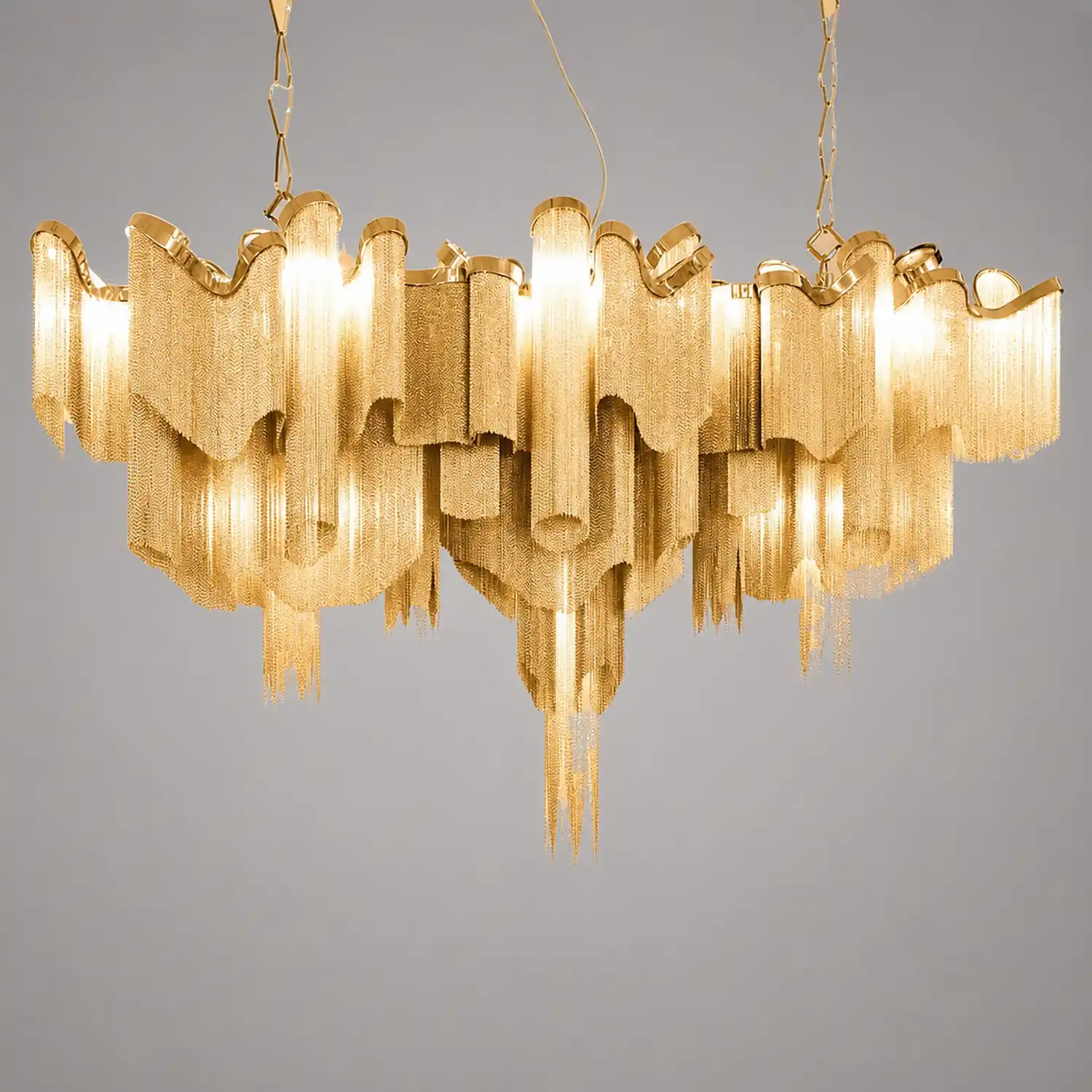 Fringe Chandelier - Lumpaz