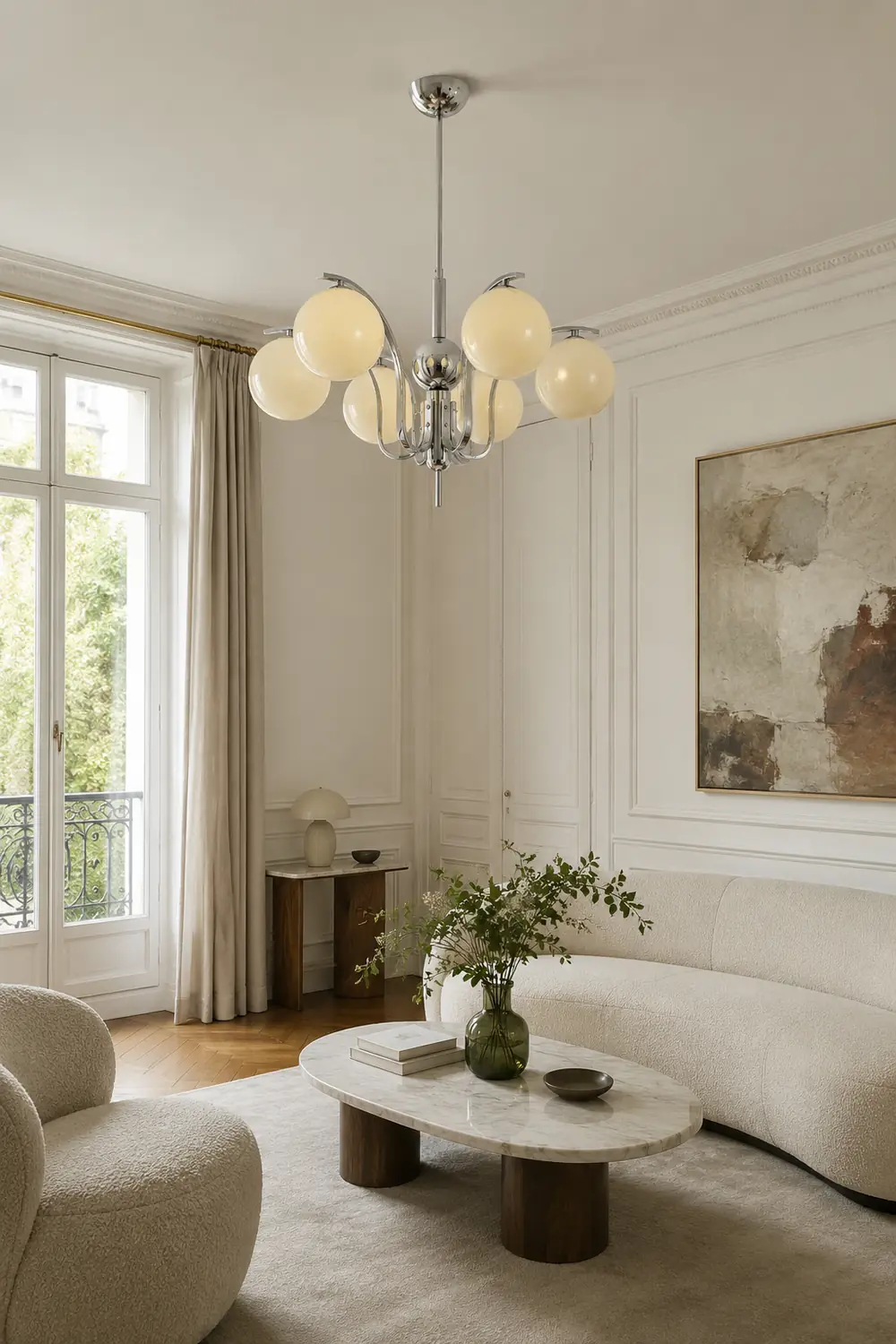 Aran Glass Chandelier - Lumpaz