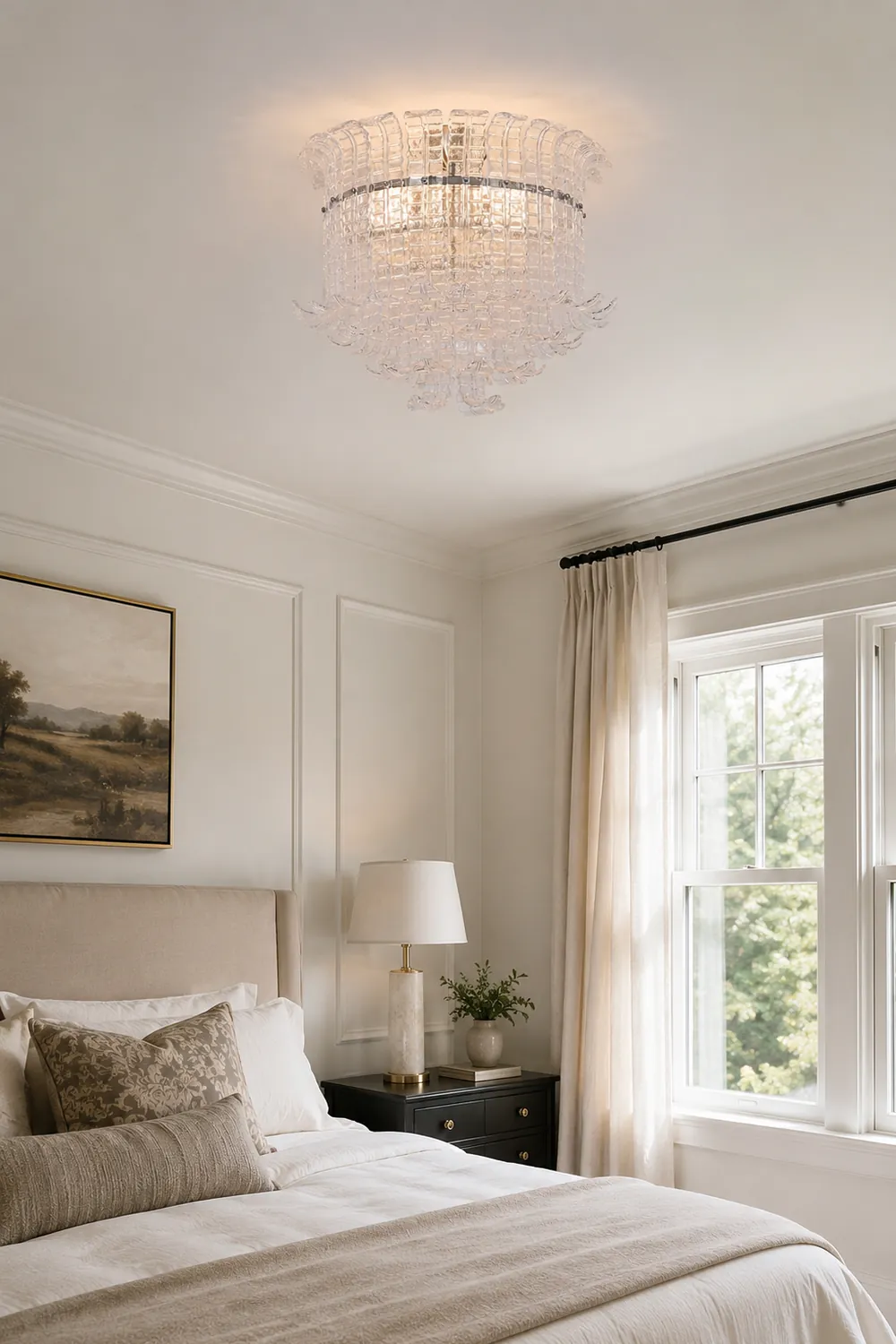 Calista Murano Glass Ceiling Lamp - Lumpaz