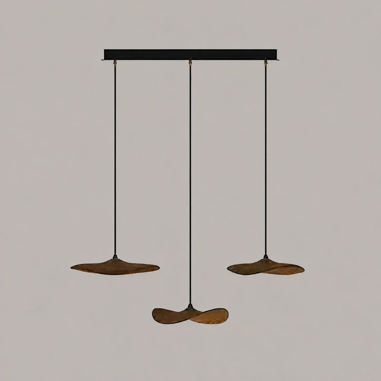 Empty Leaf Chandelier - Lumpaz
