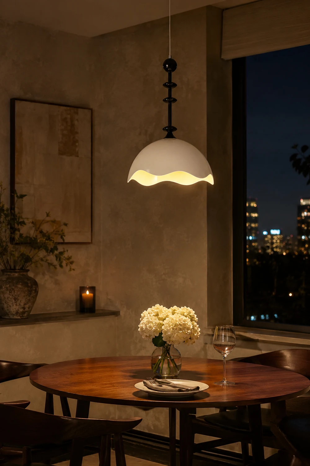 Wave Crest Pendant Lamp - Lumpaz