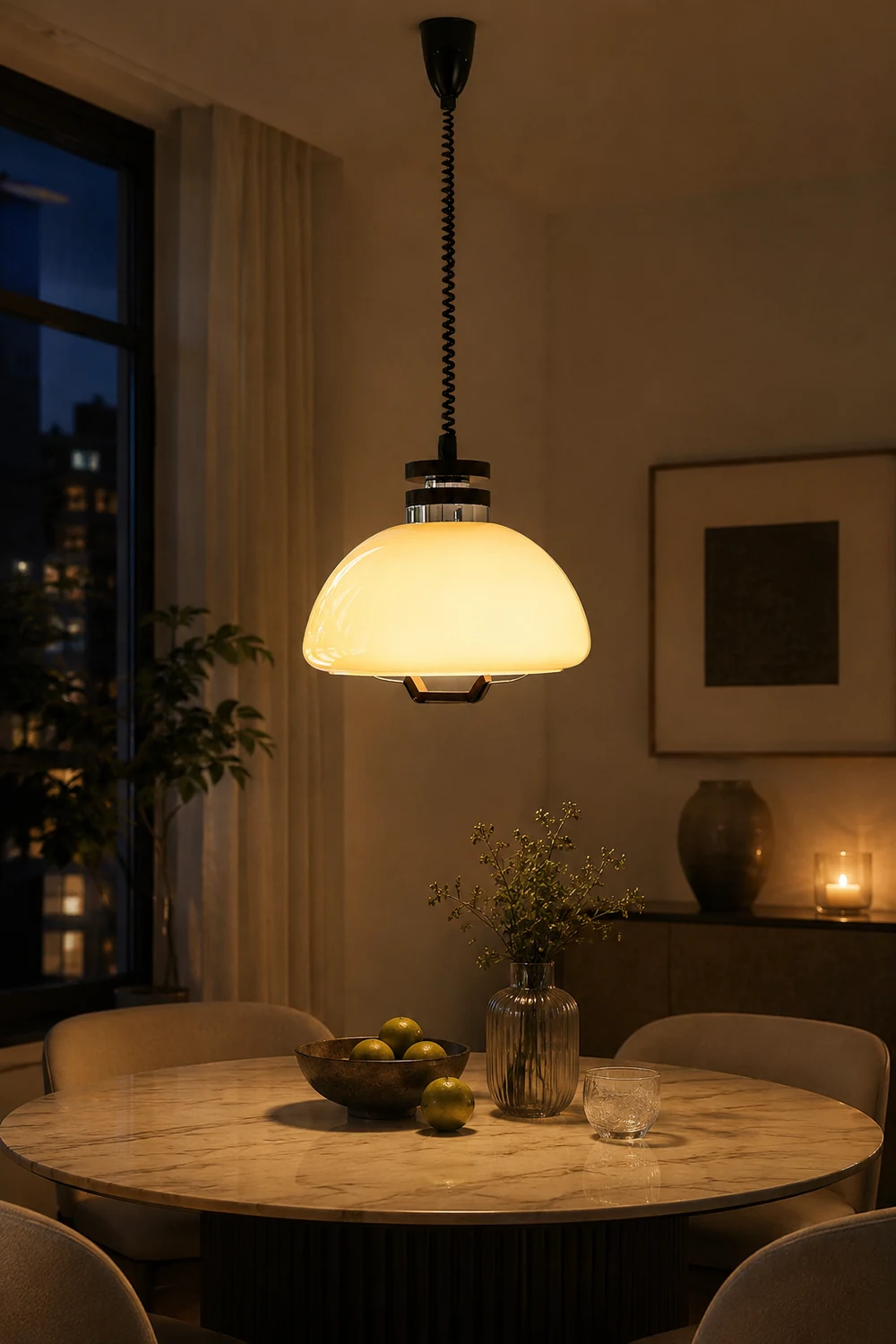 Vela Pudding Pendant Light - Lumpaz