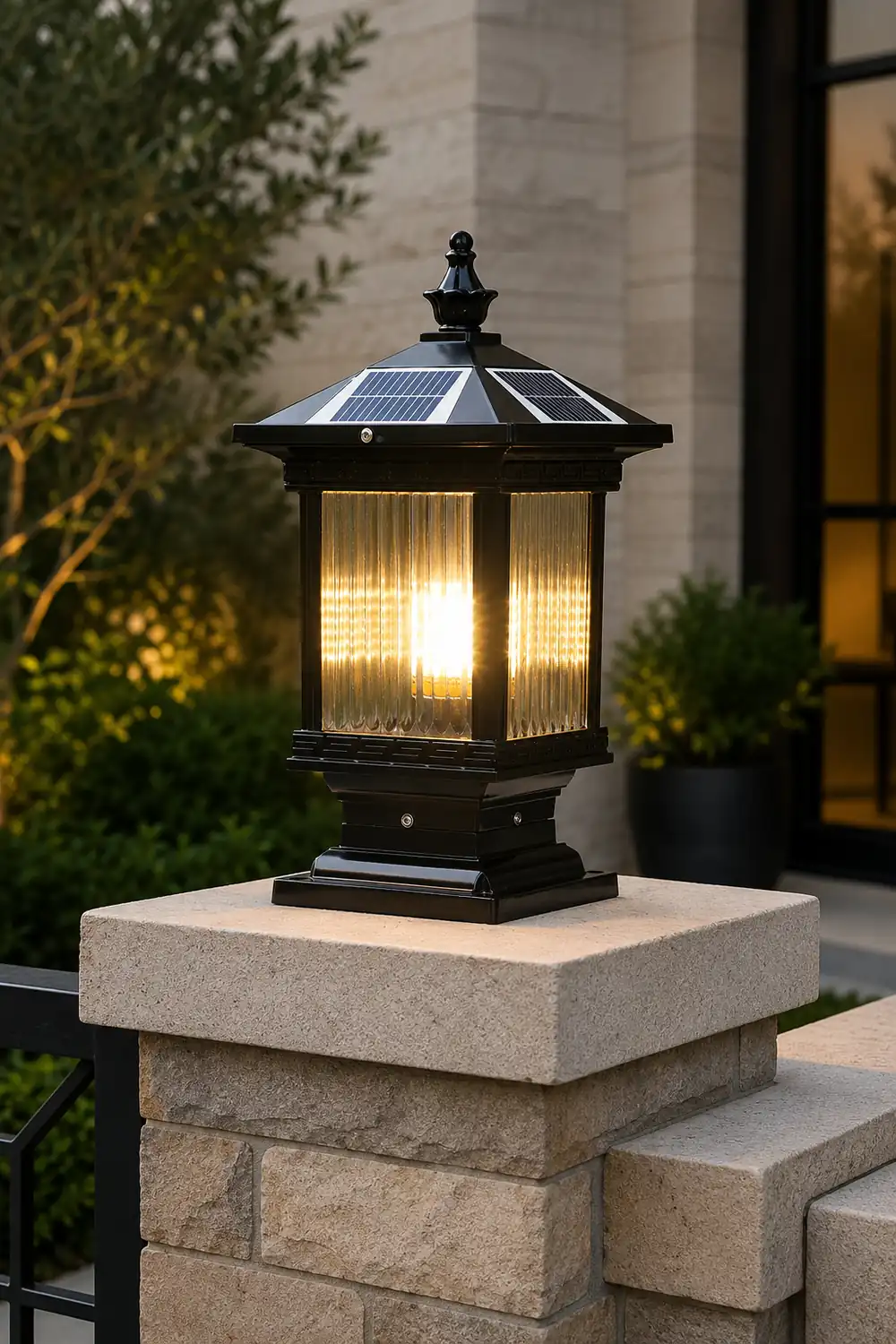Solar Classic Lantern Solar Outdoor Light - Lumpaz