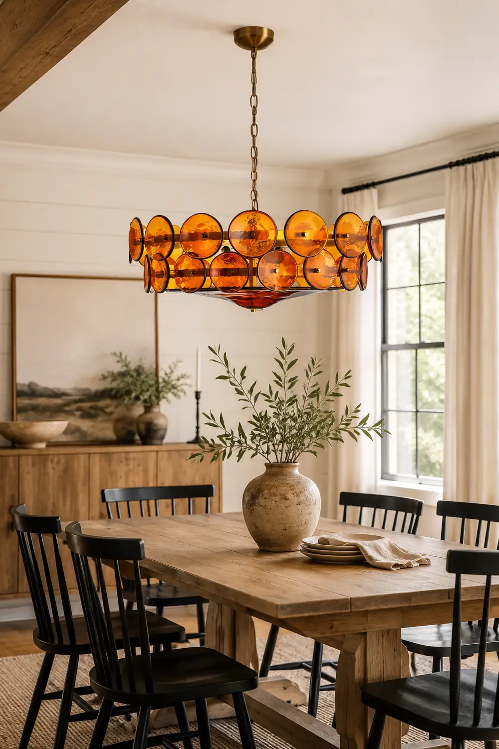 Solaris Disc Murano Chandelier - Lumpaz