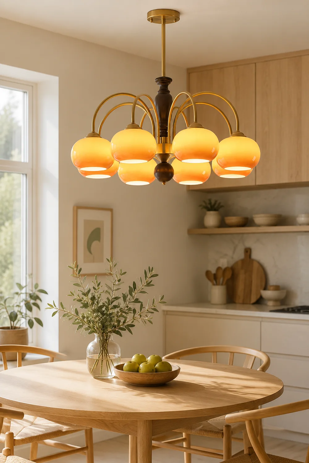 Amberly Arch Chandelier - Lumpaz