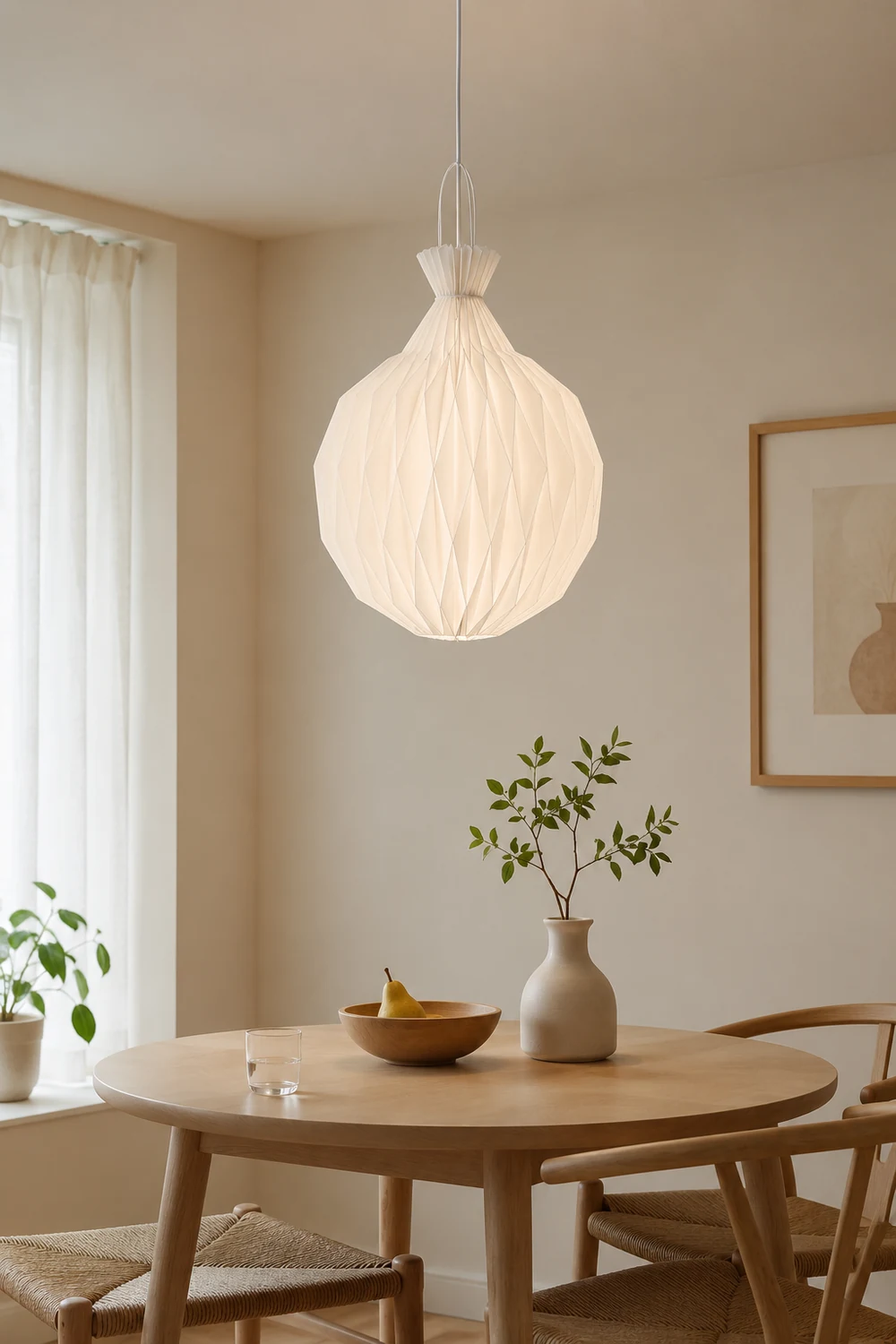 Pineapple Paper Pendant Lamp - Lumpaz
