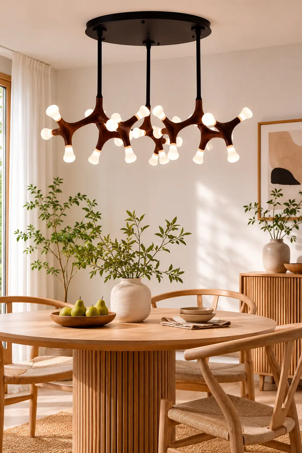 Flower Bone Chandelier - Lumpaz