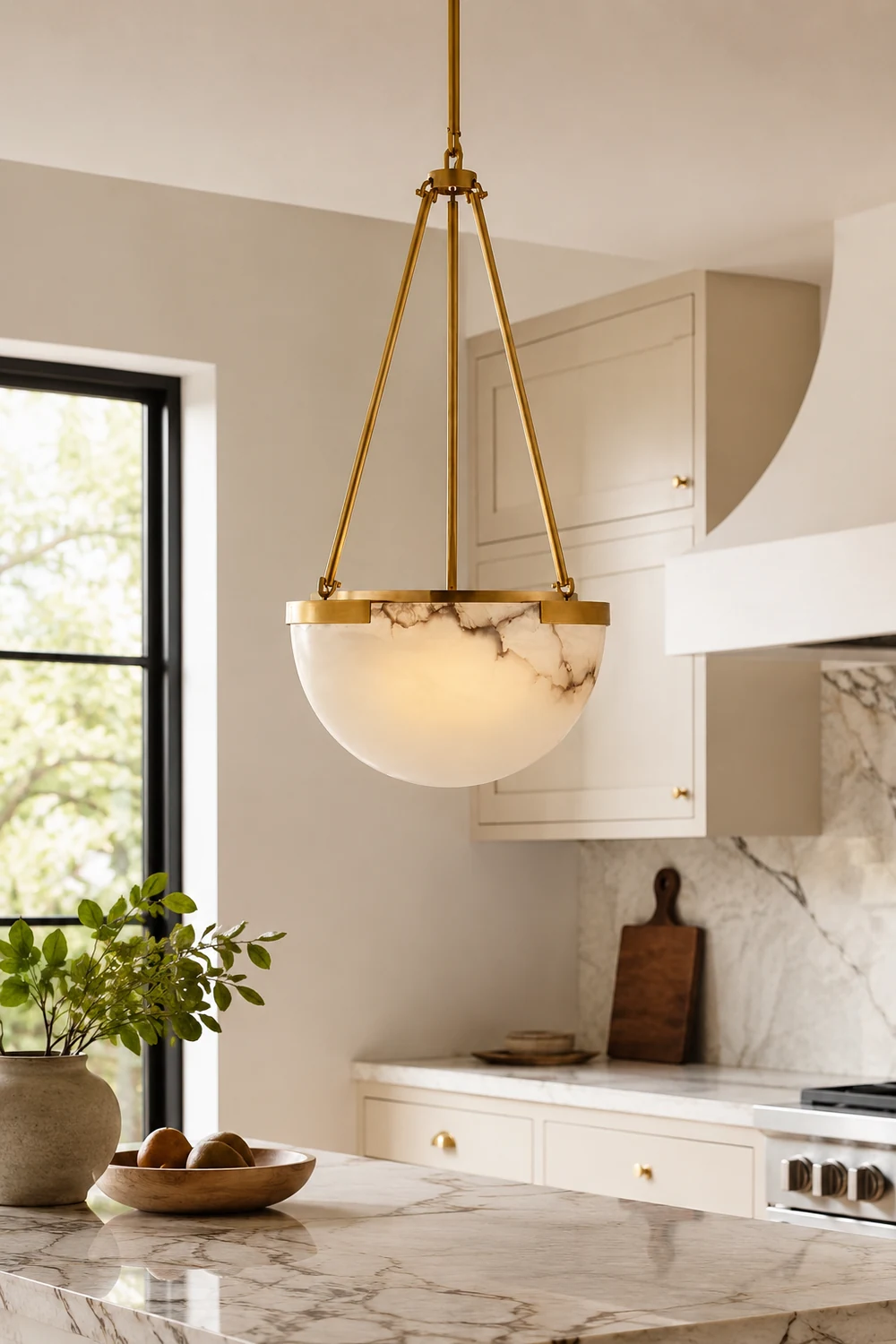 Istar Alabaster Chandelier - Lumpaz
