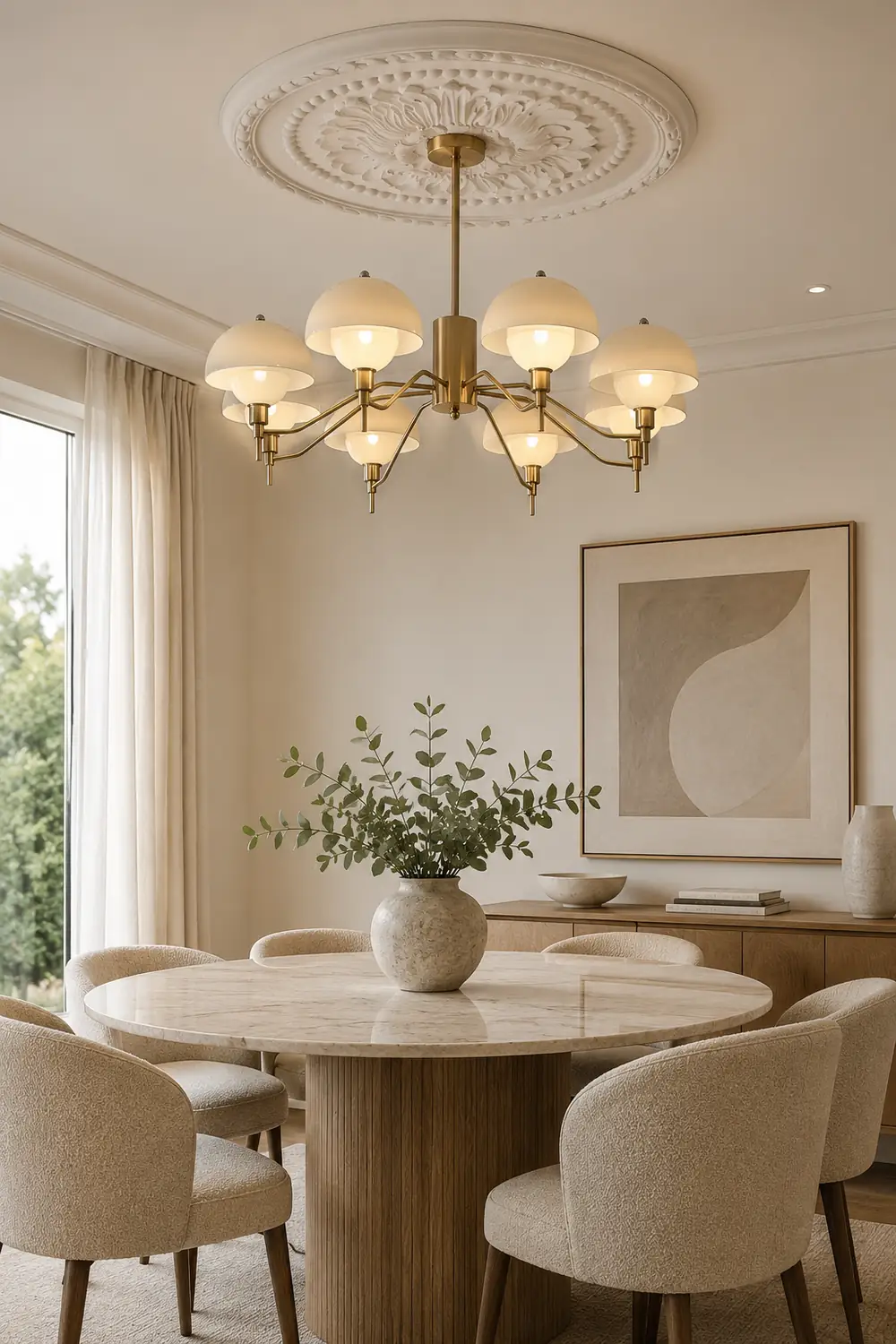 Anchored Orb Chandelier - Lumpaz