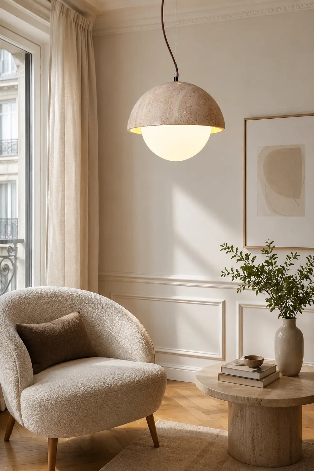 Crescent Glow Pendant Lamp - Lumpaz