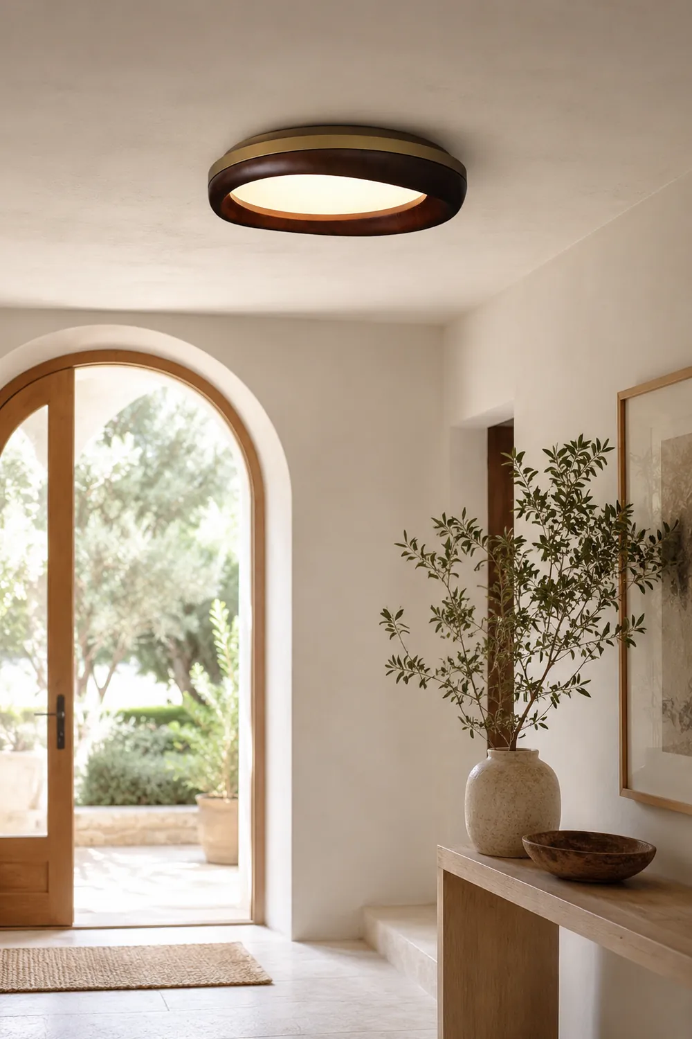 Zenova Wood Ceiling Light - Lumpaz