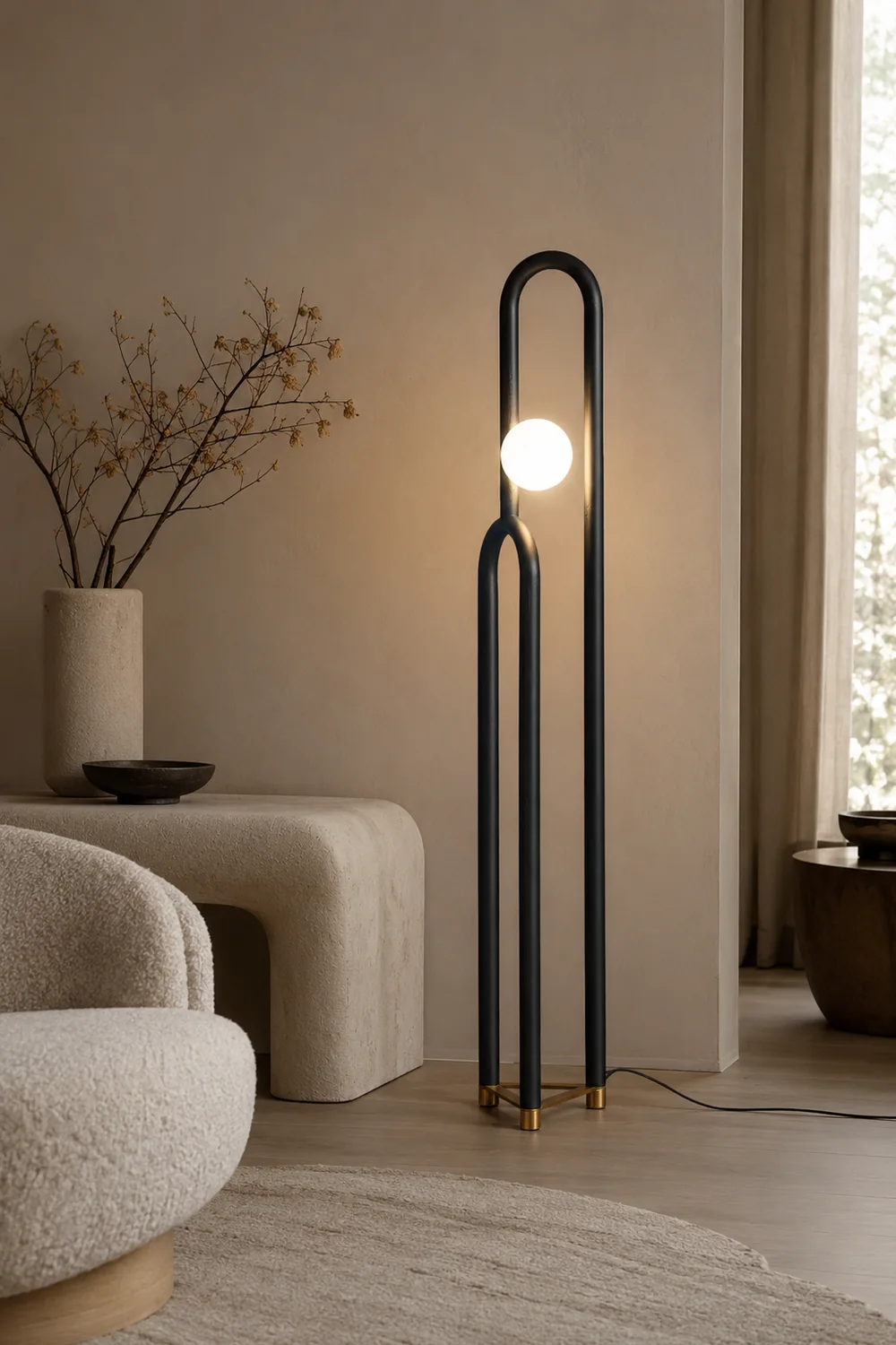 Arc N Floor Lamp - Lumpaz